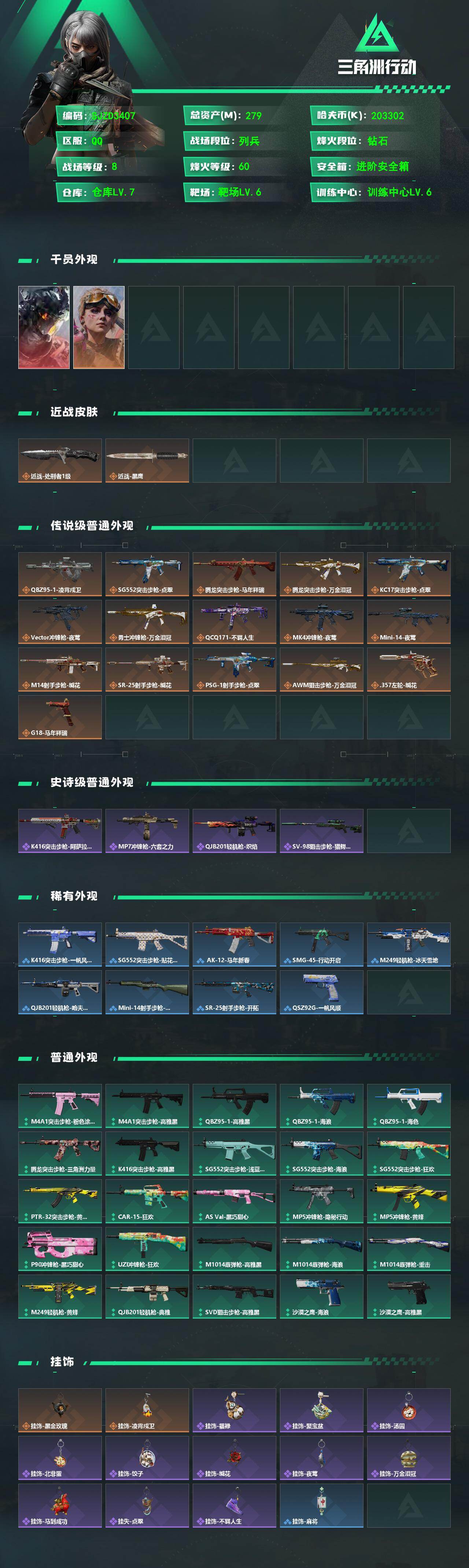 SJZEY481778三角洲行动账号详情图2