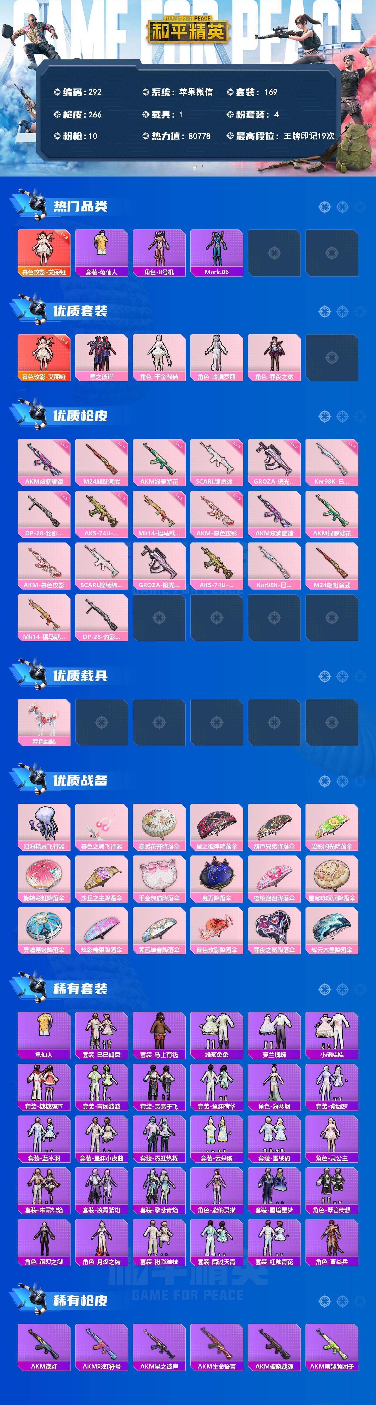 HPLX4150239和平精英账号详情图2