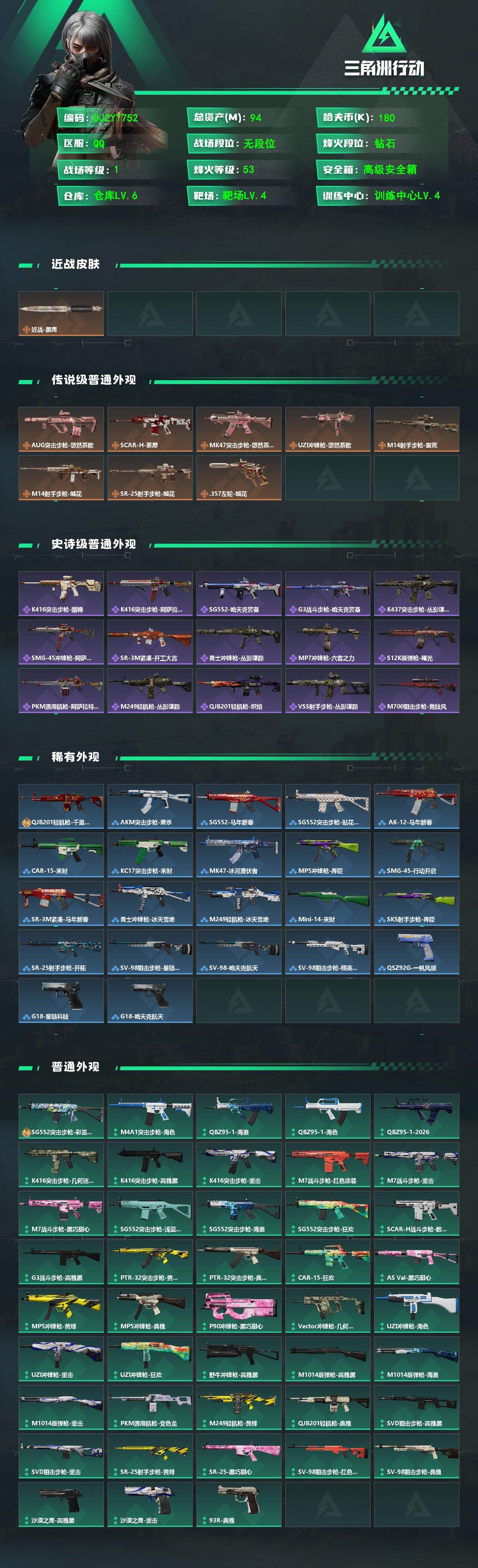 SJZEY482602三角洲行动账号详情图2