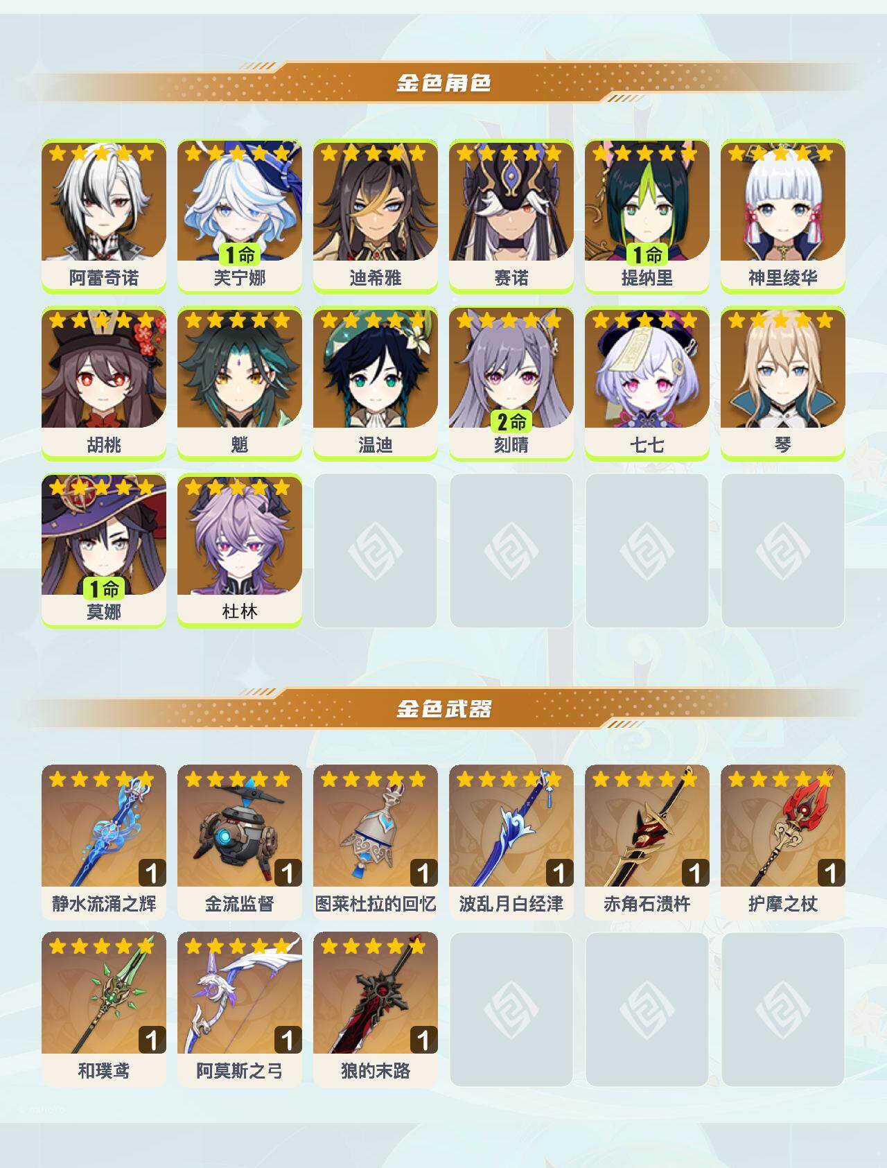 YSEY43863原神账号详情图3