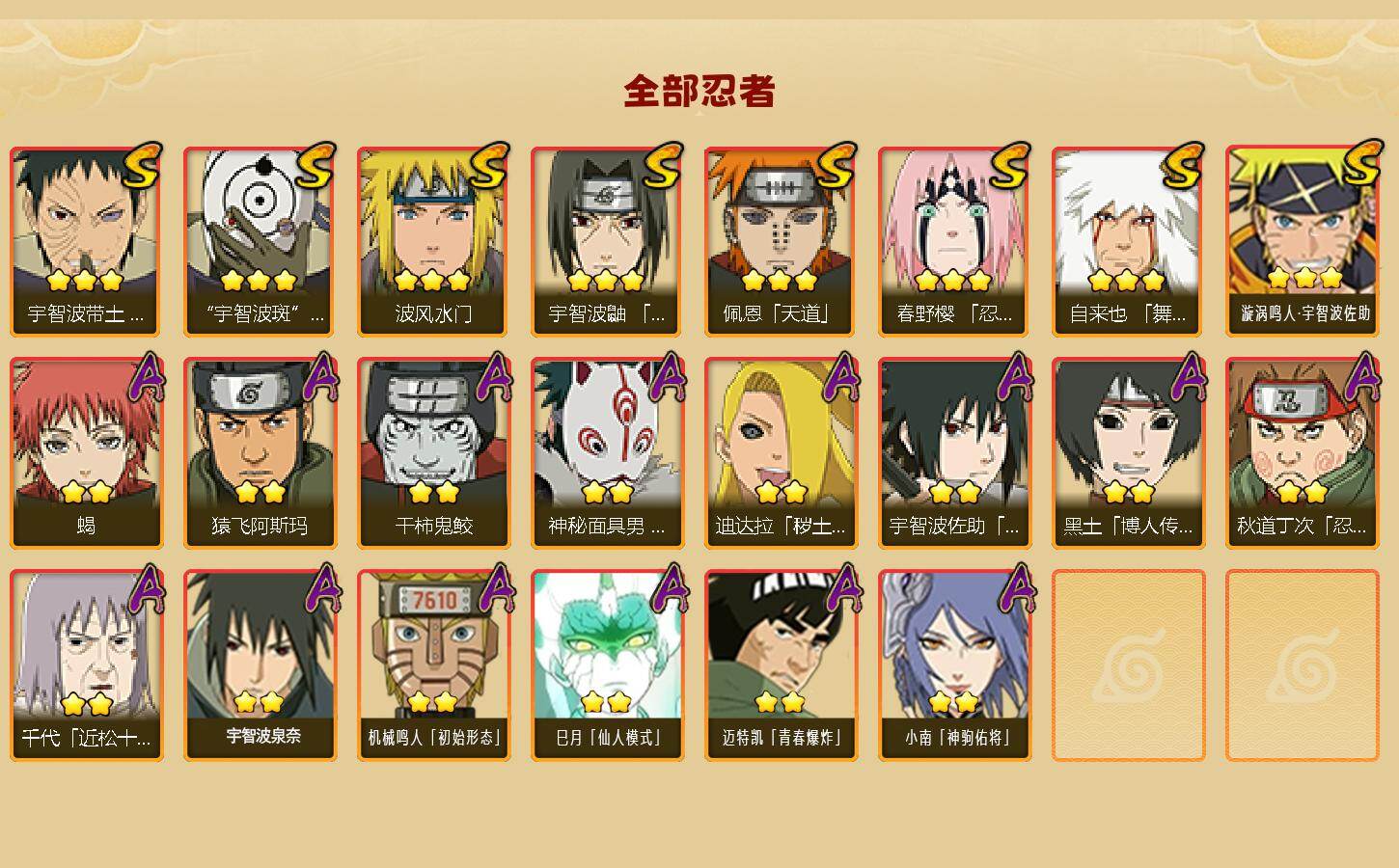 HYEY424262火影忍者账号详情图2