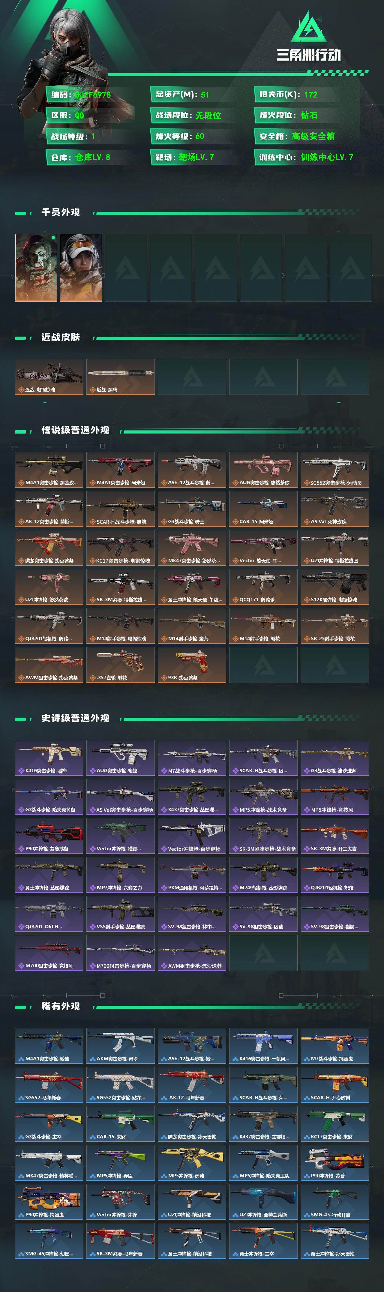 SJZEY481247三角洲行动账号详情图2