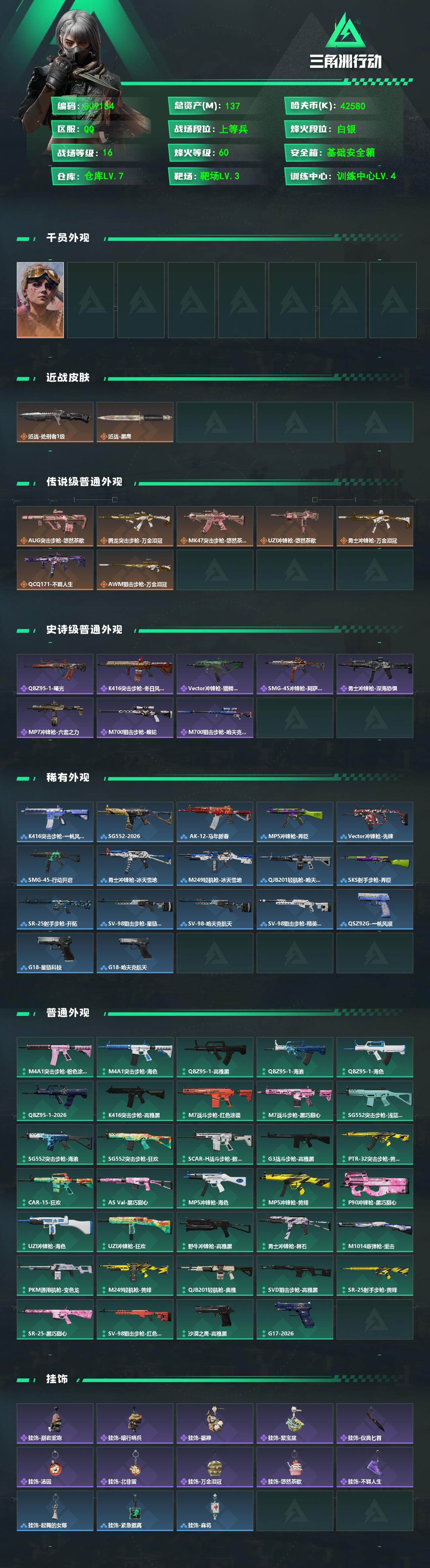 SJZEY481312三角洲行动账号详情图2