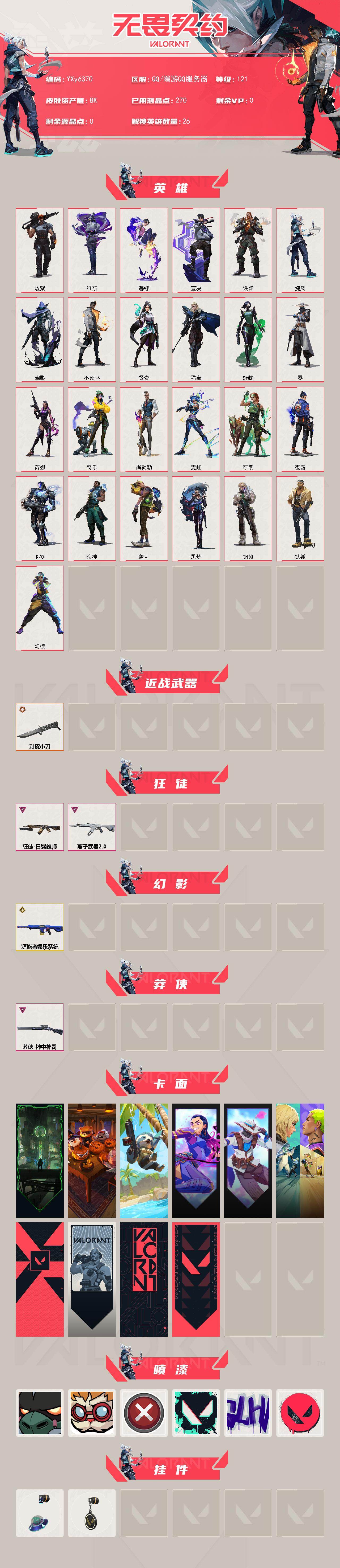 WWQLX427551无畏契约账号详情图2