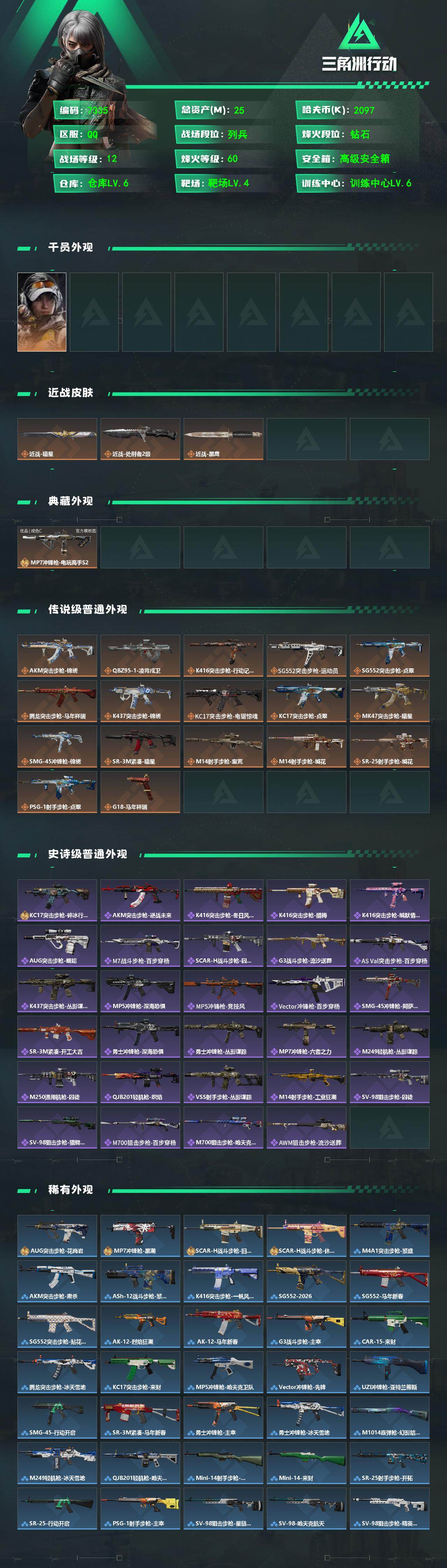 SJZCMW489975三角洲行动账号详情图2