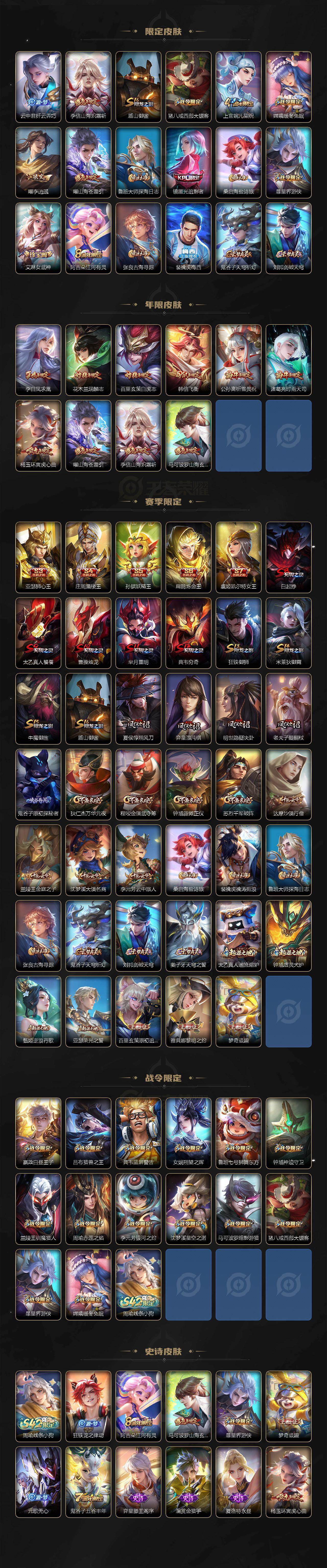 WZJM4272265王者荣耀账号详情图3 WZJM4272265王者荣耀账号详情图3