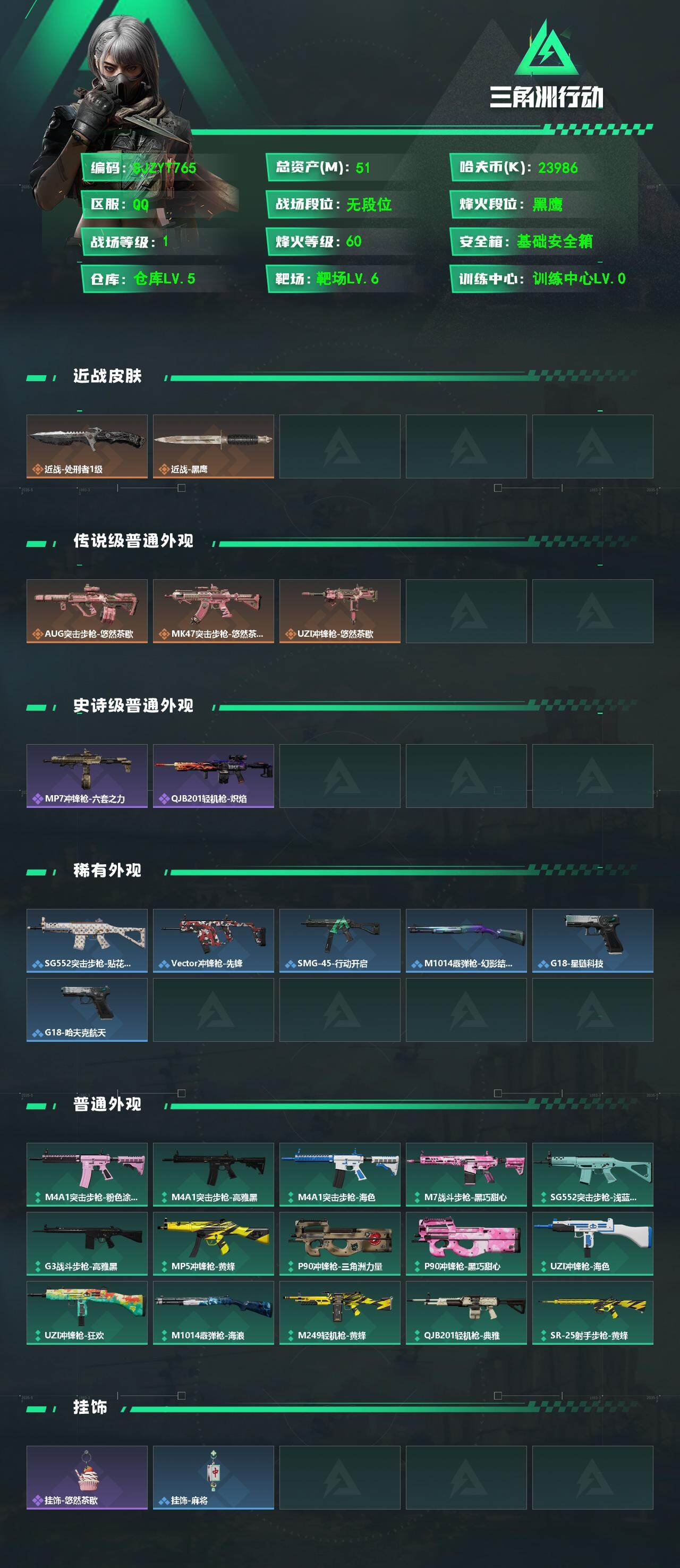 SJZEY480799三角洲行动账号详情图2