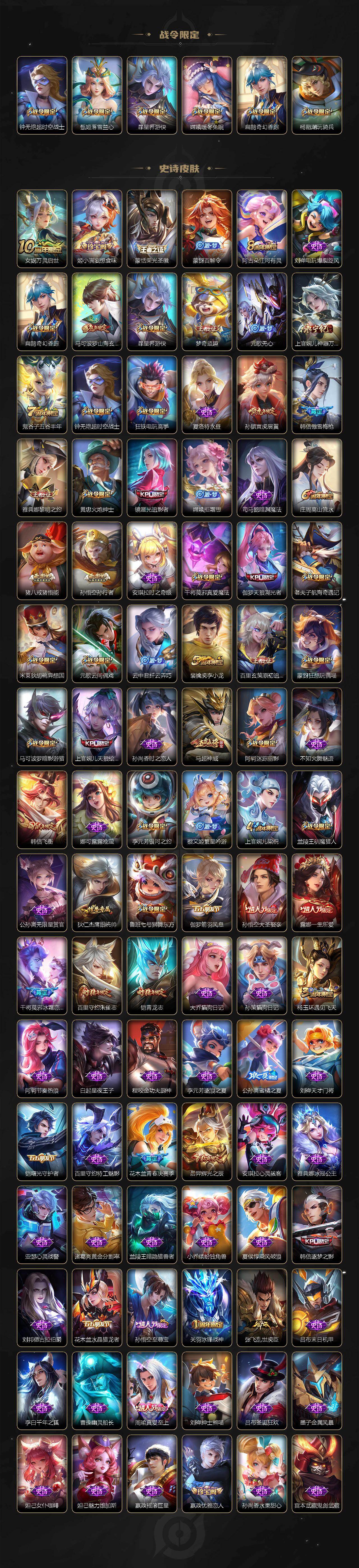 WZLX4268317王者荣耀账号详情图4 WZLX4268317王者荣耀账号详情图4