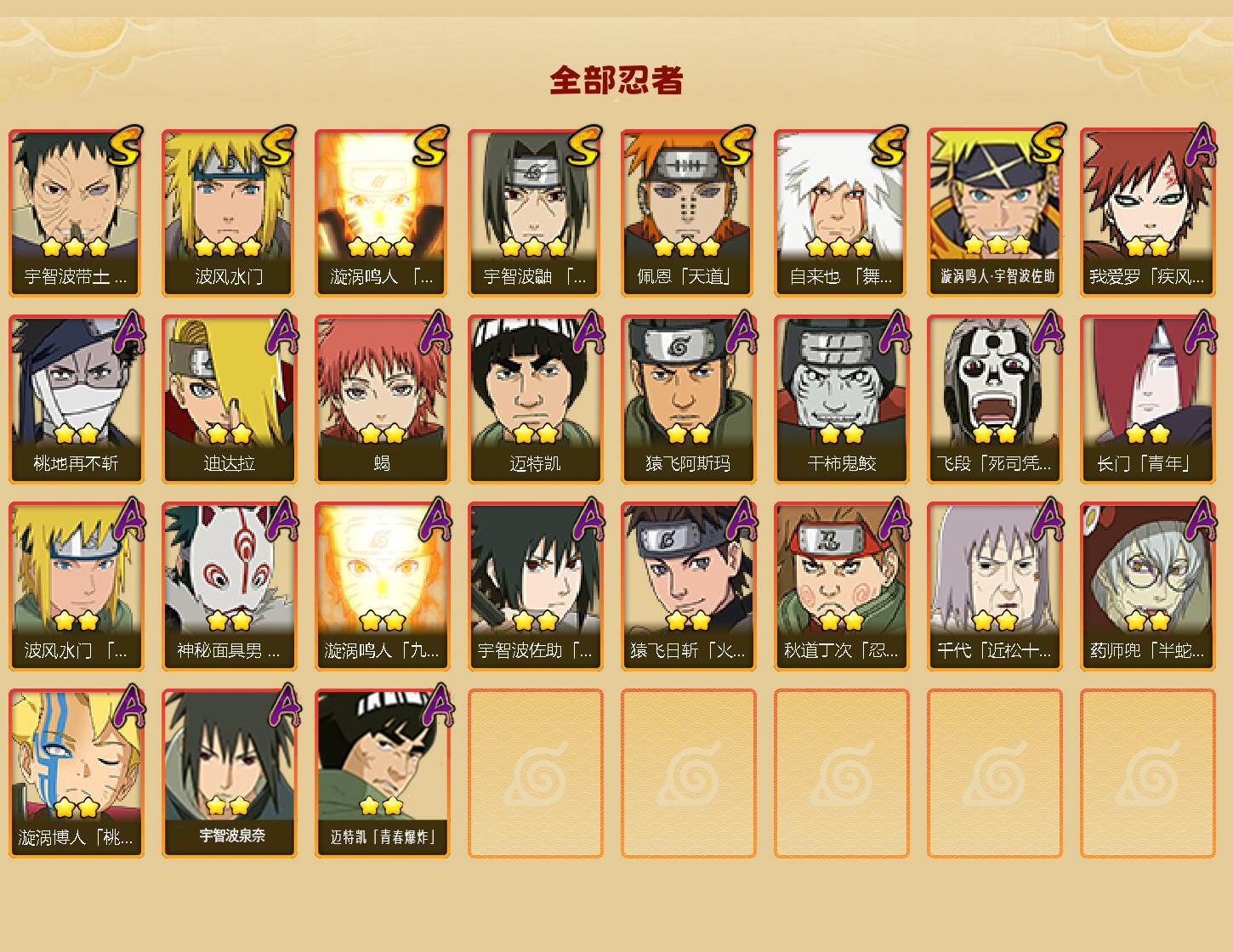 HYEY424852火影忍者账号详情图2