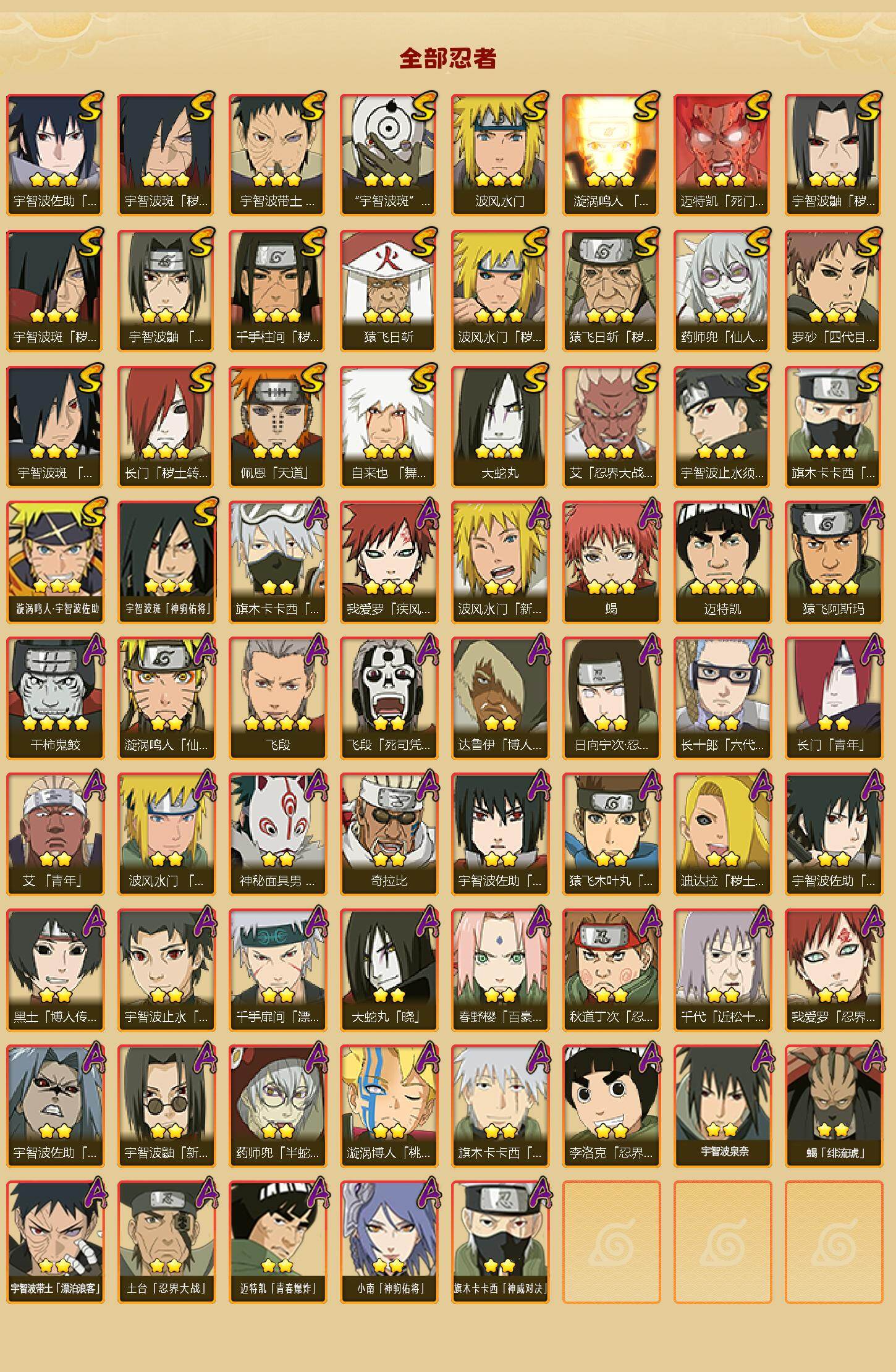 HYQM425097火影忍者账号详情图3 HYQM425097火影忍者账号详情图3