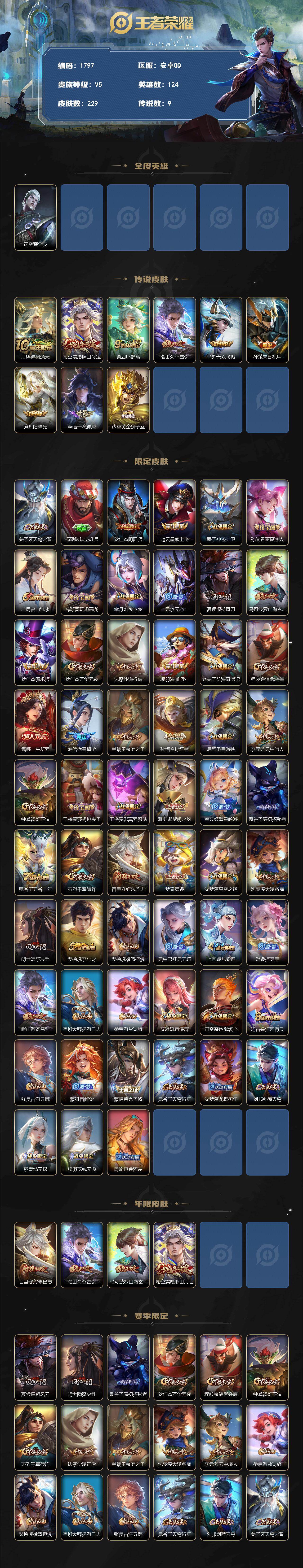 WZCMW4292754王者荣耀账号详情图2