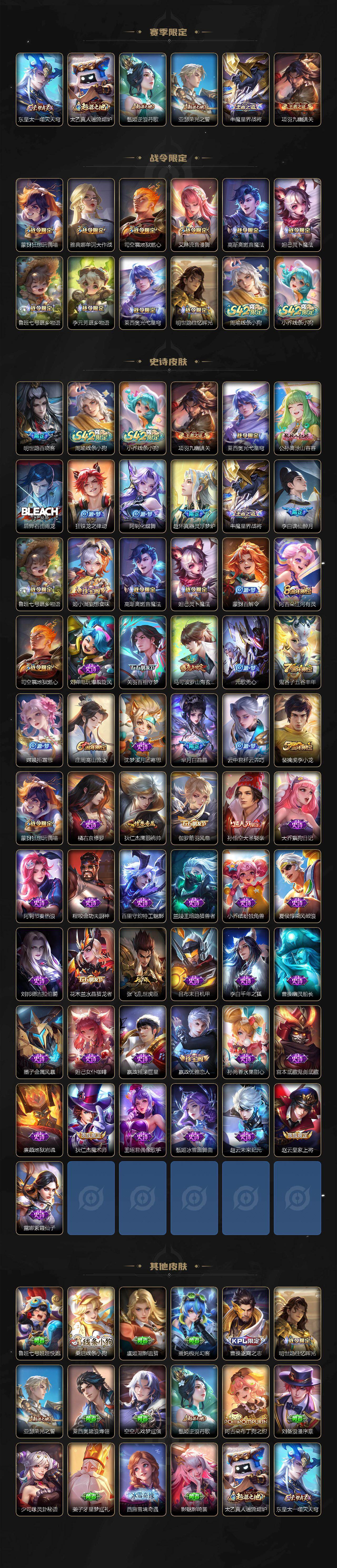 WZLX4270032王者荣耀账号详情图3 WZLX4270032王者荣耀账号详情图3