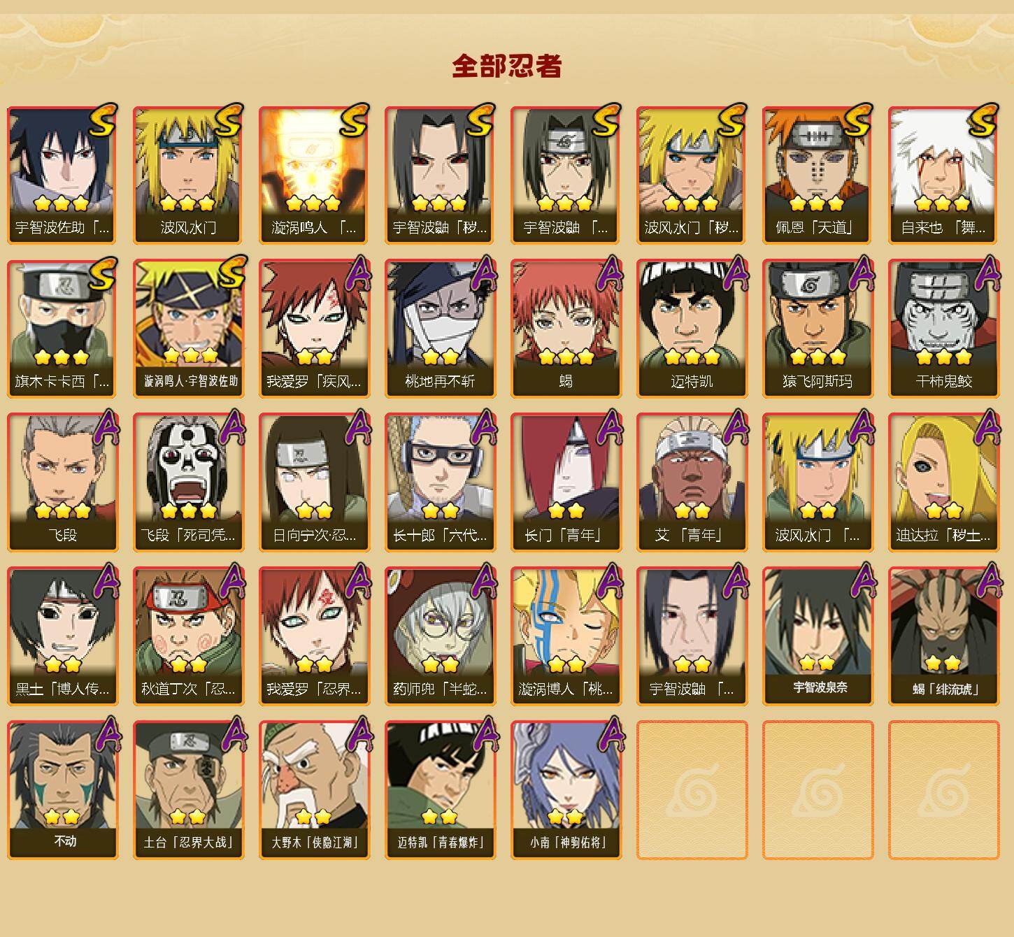 HYEY425331火影忍者账号详情图2