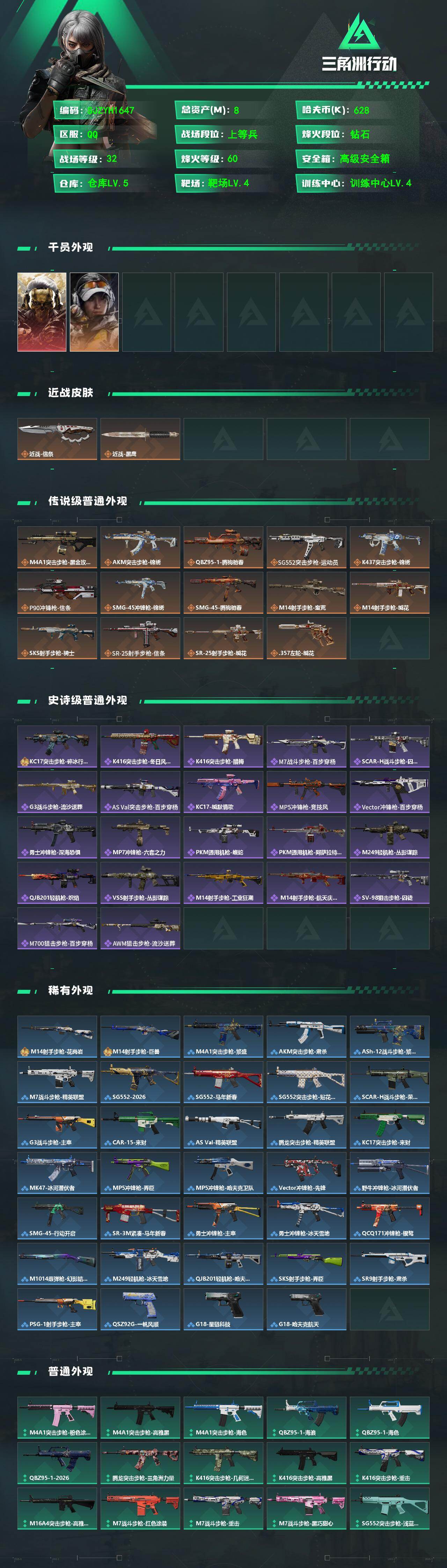 SJZEY485097三角洲行动账号详情图2