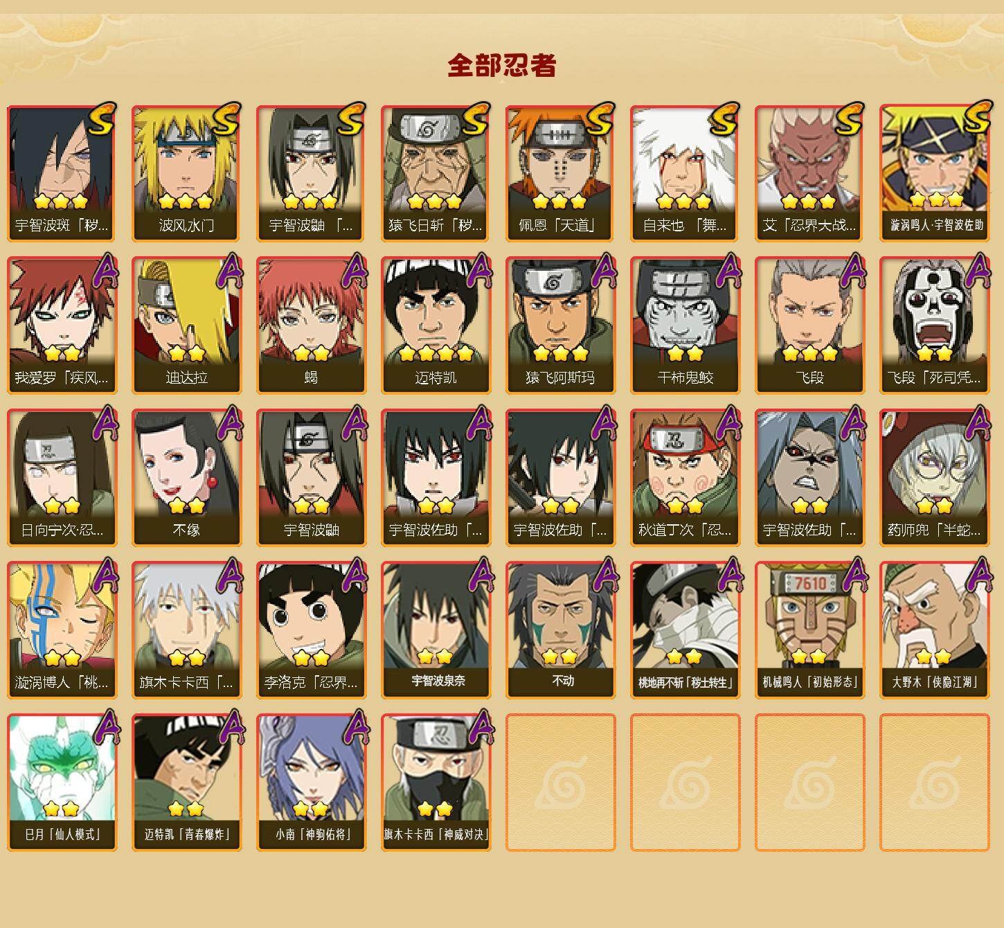 HYEY425329火影忍者账号详情图2