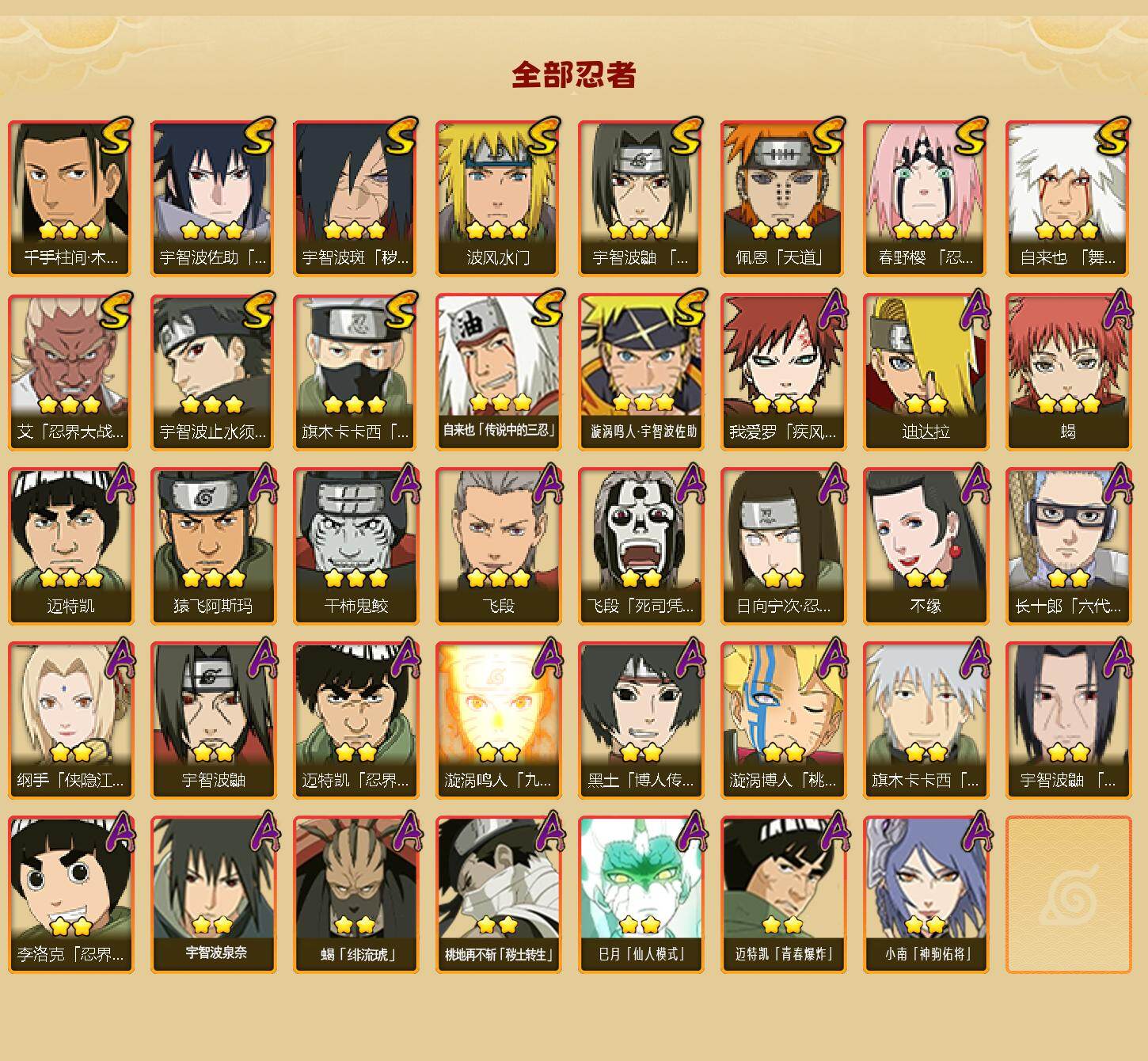 HYQM425275火影忍者账号详情图3