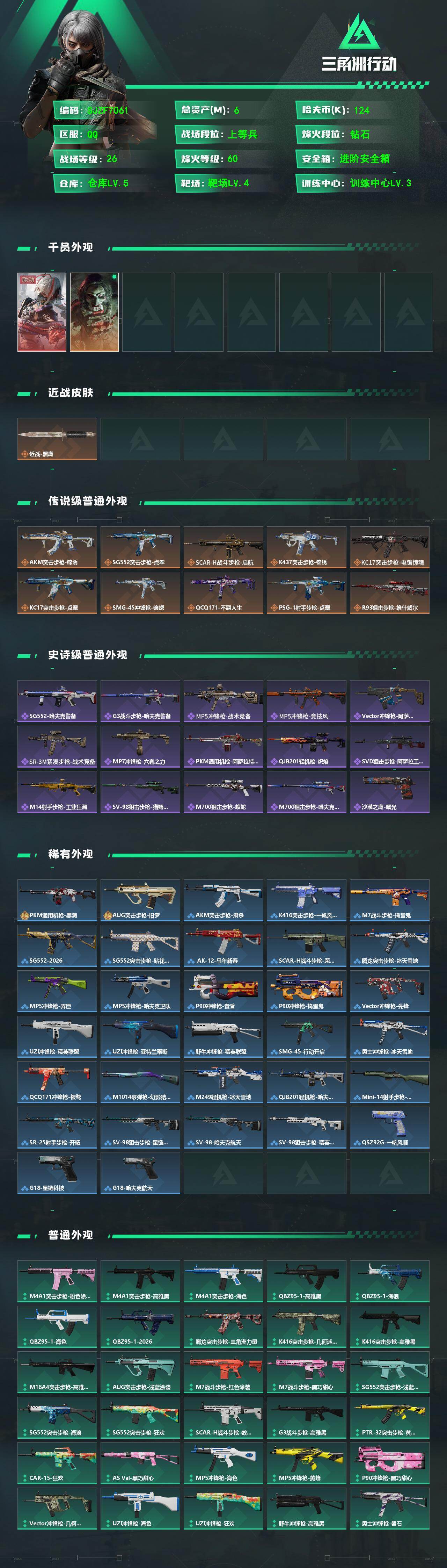 SJZEY483259三角洲行动账号详情图2