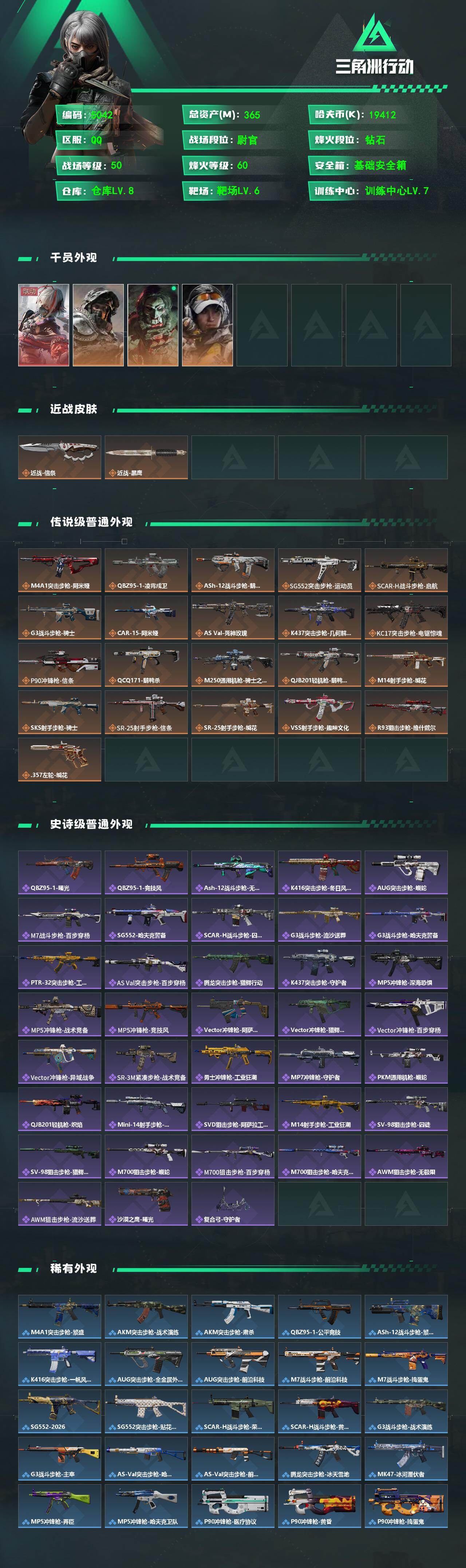 SJZQM484746三角洲行动账号详情图4