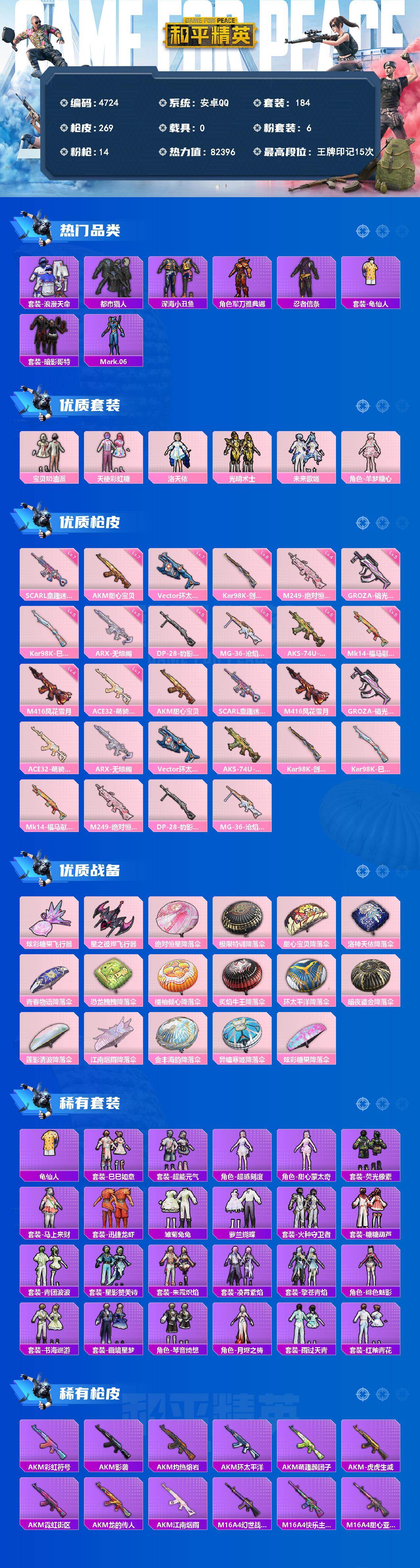 HPLX4151598和平精英账号详情图2