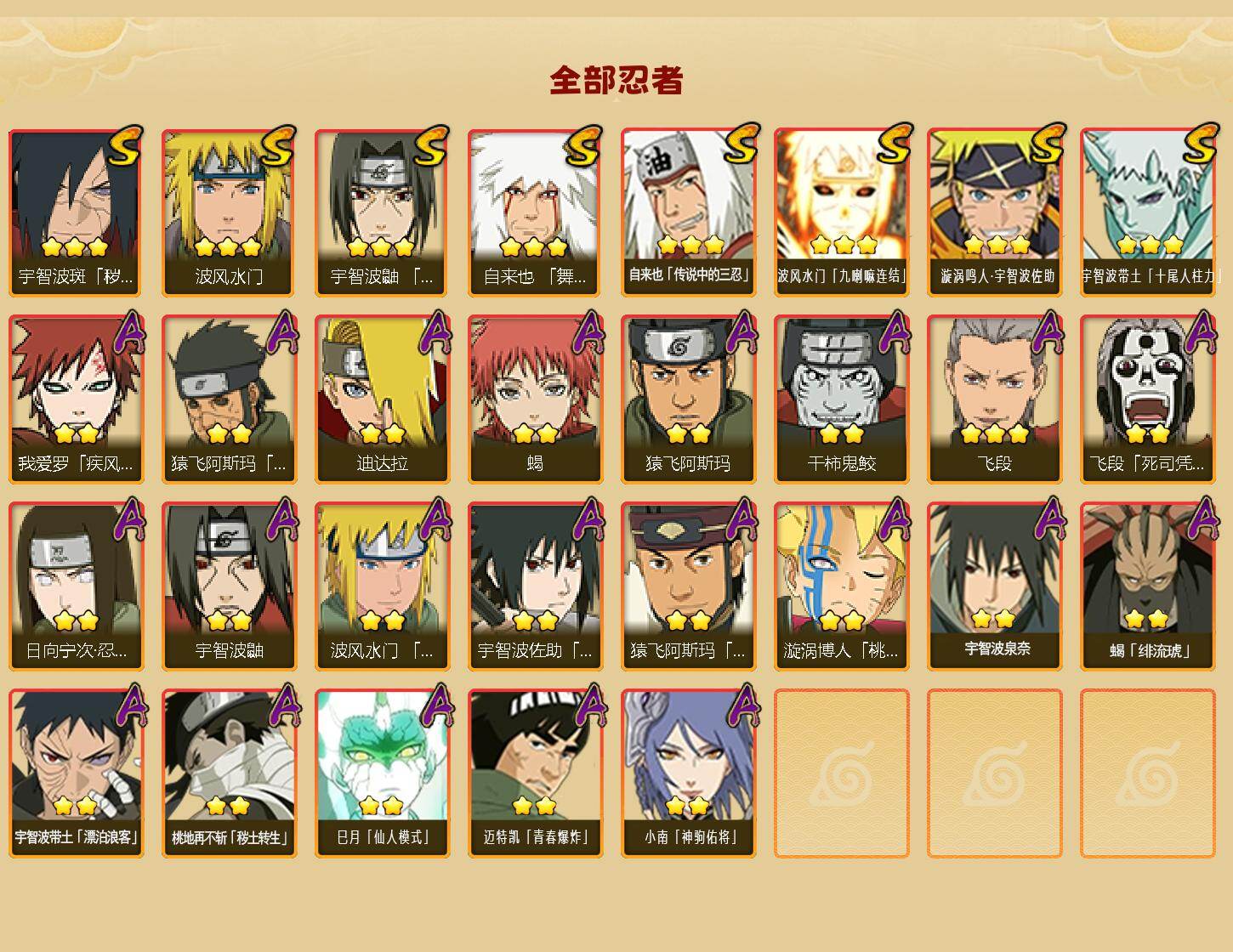 HYJM425760火影忍者账号详情图2