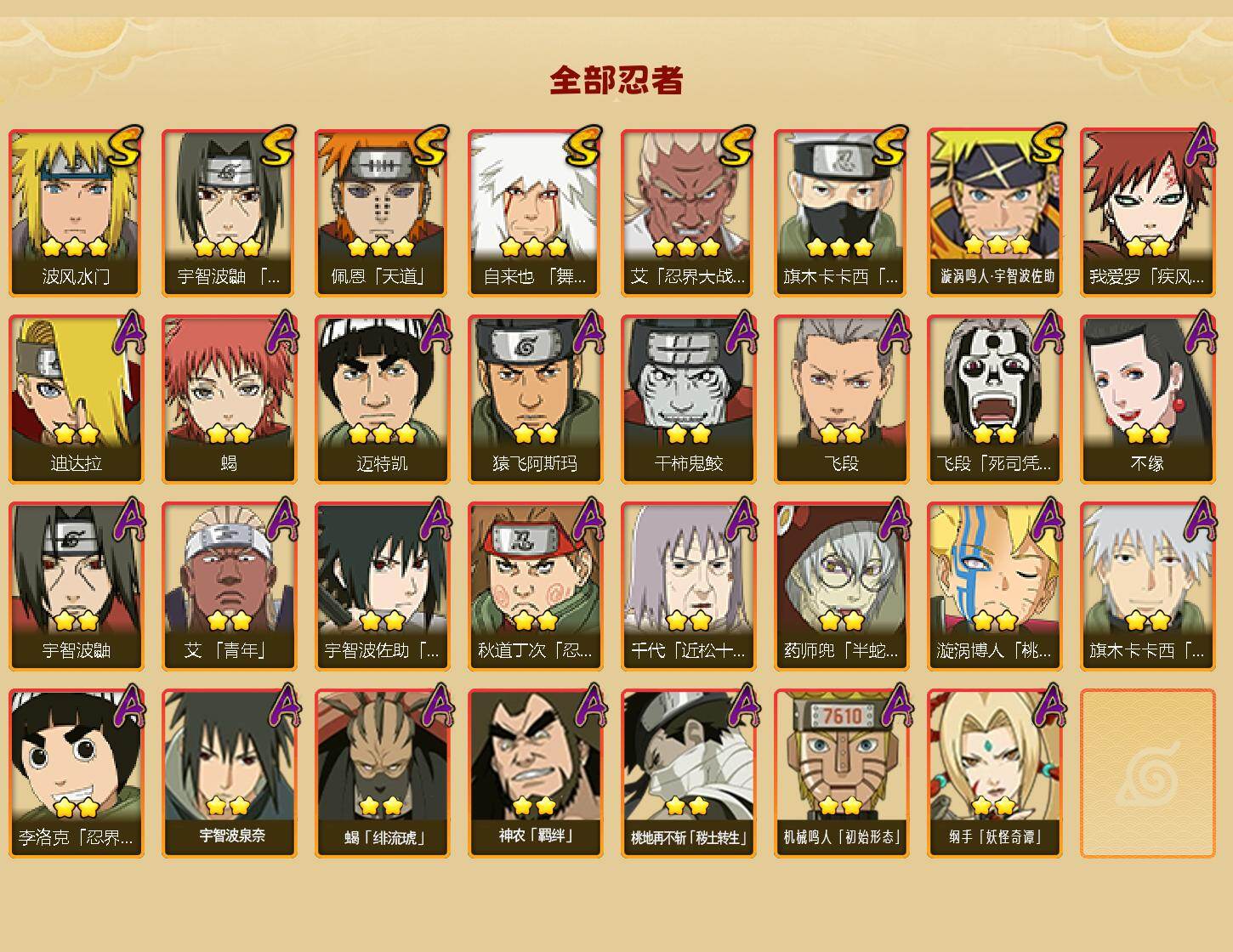 HYEY425273火影忍者账号详情图2 HYEY425273火影忍者账号详情图2