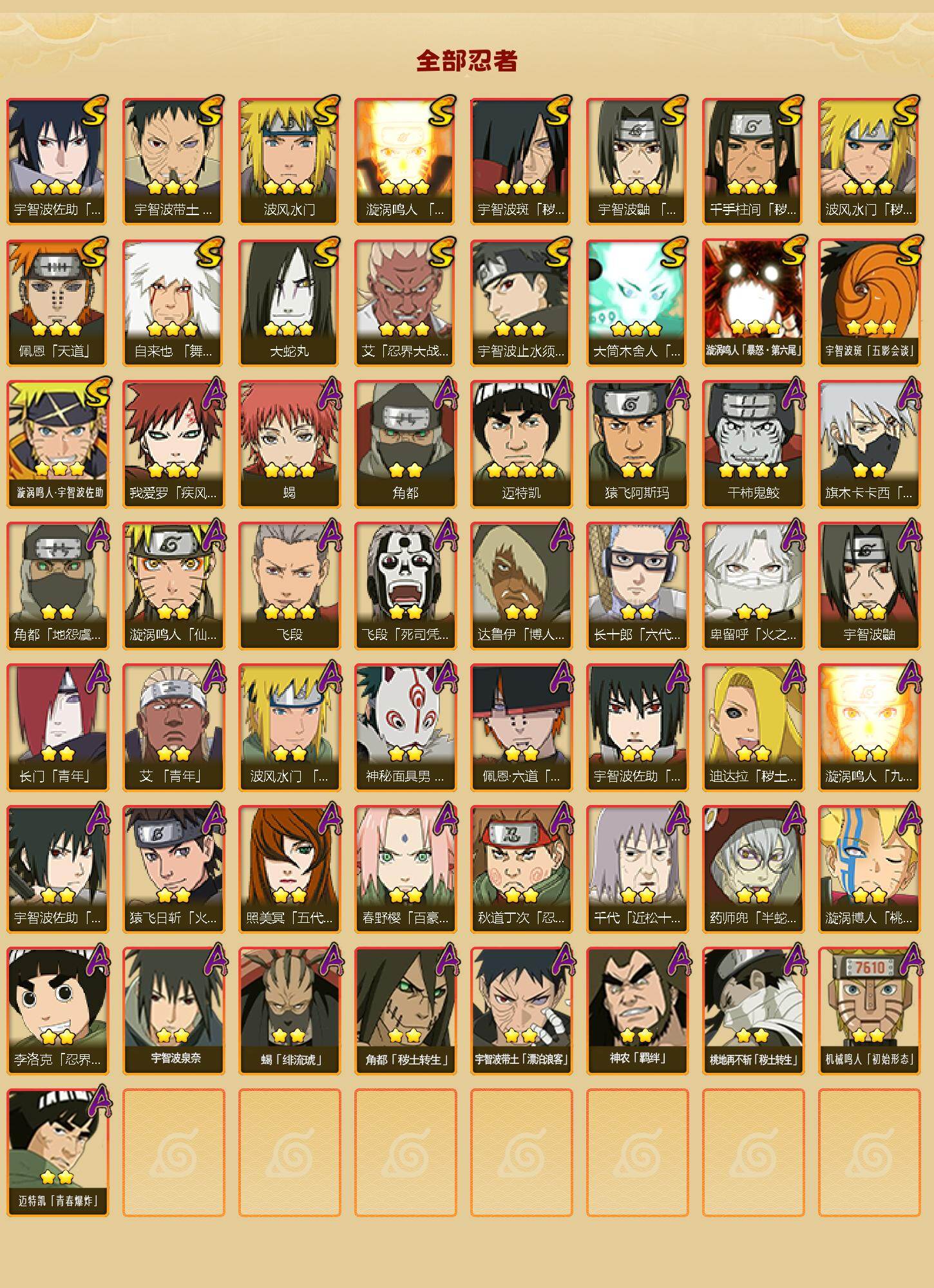 HYEY425704火影忍者账号详情图2 HYEY425704火影忍者账号详情图2