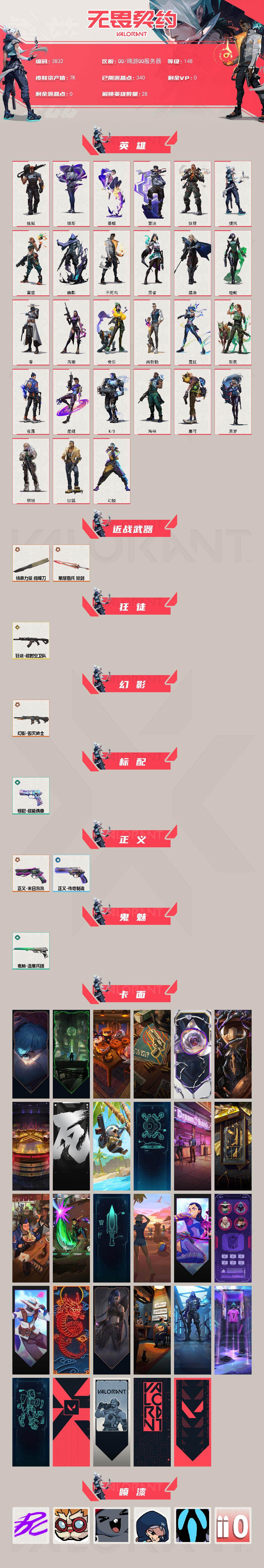 WWQXL426770无畏契约账号详情图2