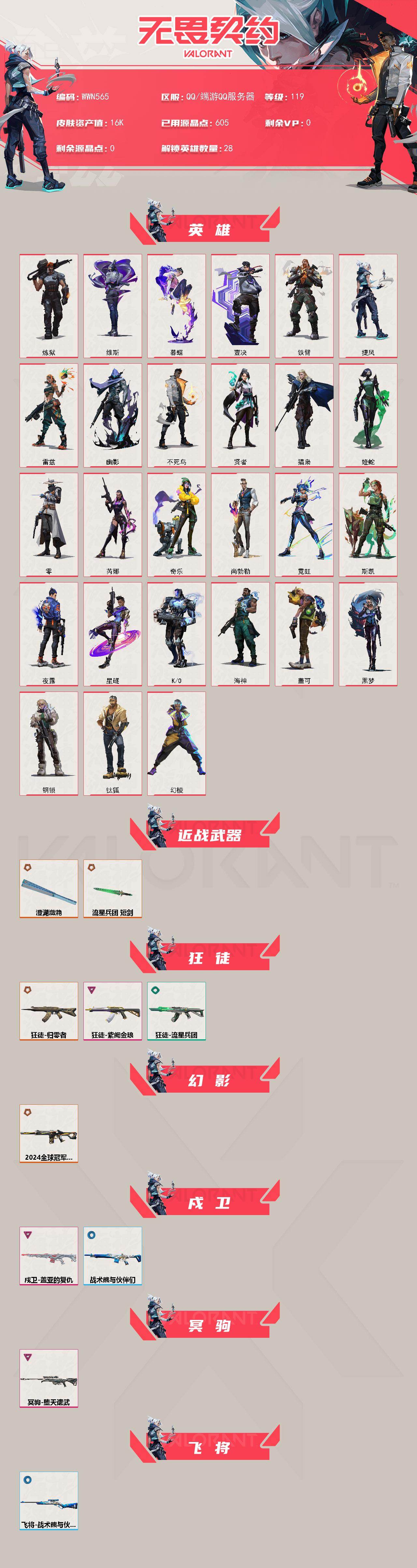 WWQEY425686无畏契约账号详情图2