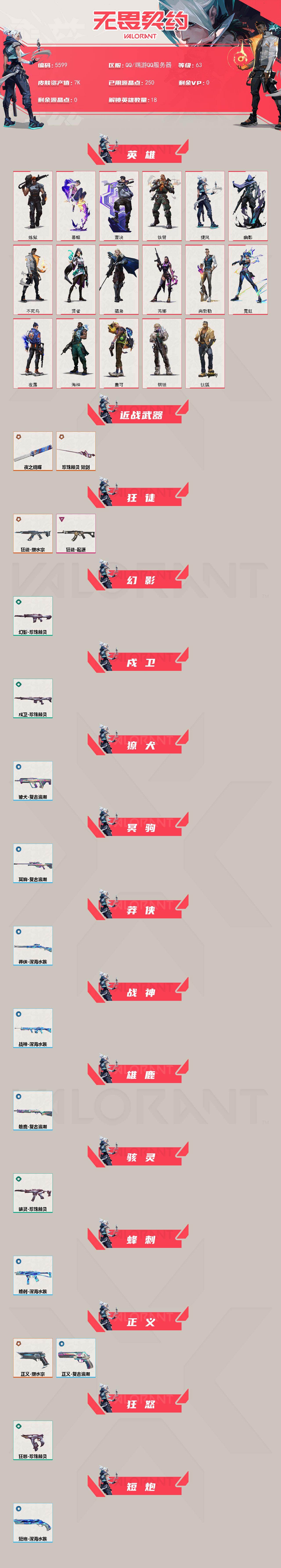 WWQLX426104无畏契约账号详情图2 WWQLX426104无畏契约账号详情图2