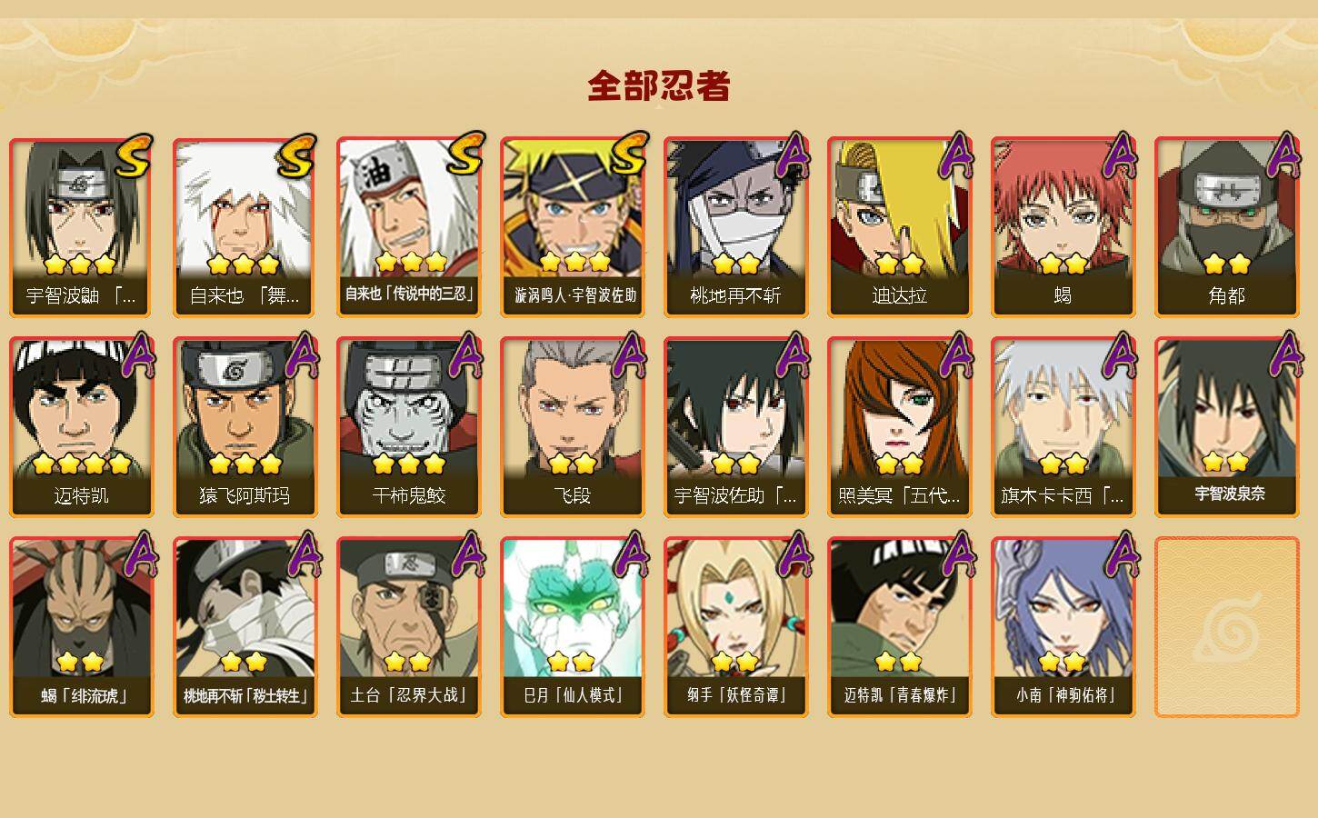 HYEY425377火影忍者账号详情图2