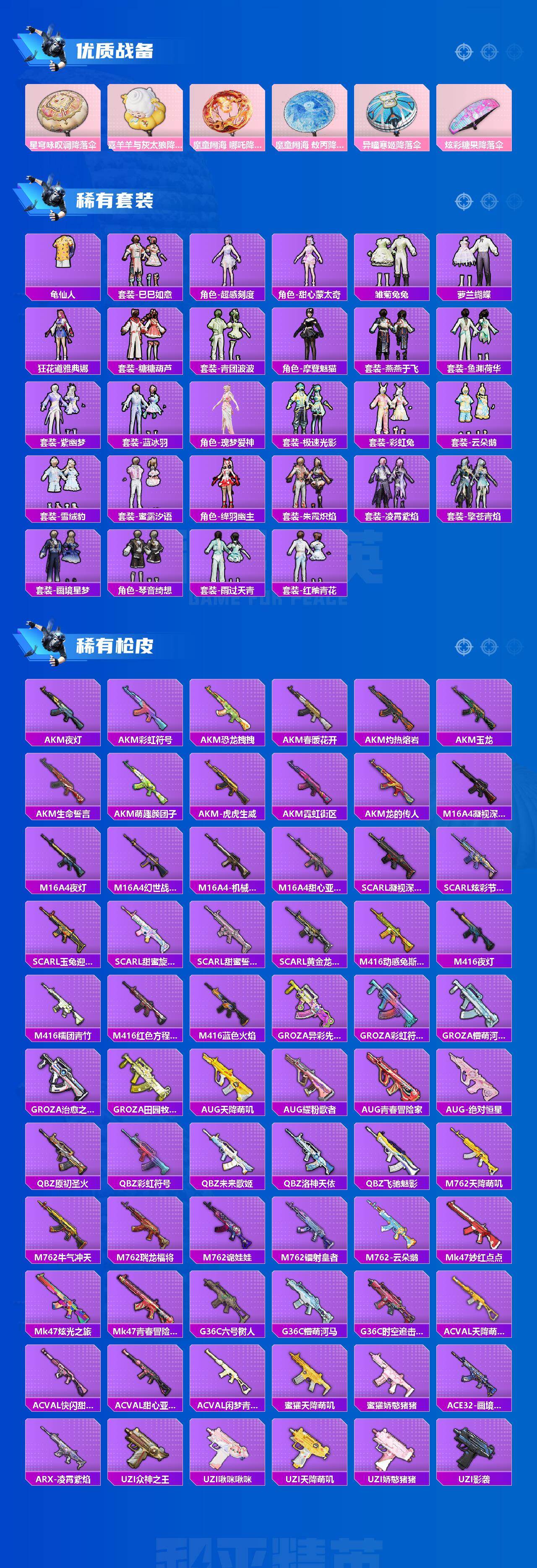 HPLX4156269和平精英账号详情图3