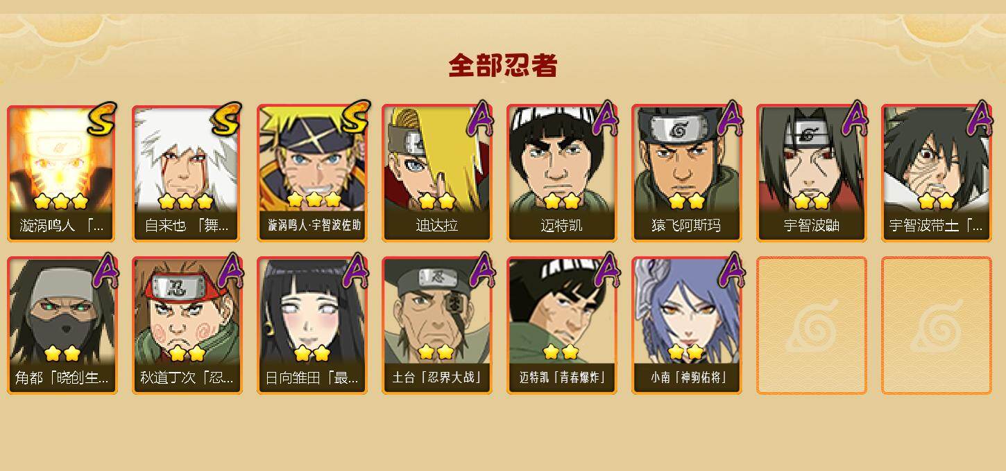 HYEY425470火影忍者账号详情图2