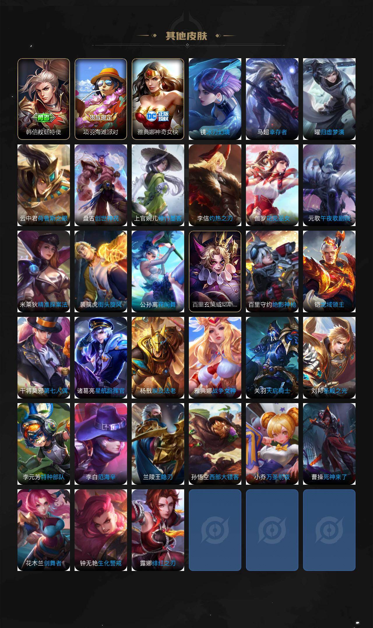 WZLX4270248王者荣耀账号详情图4