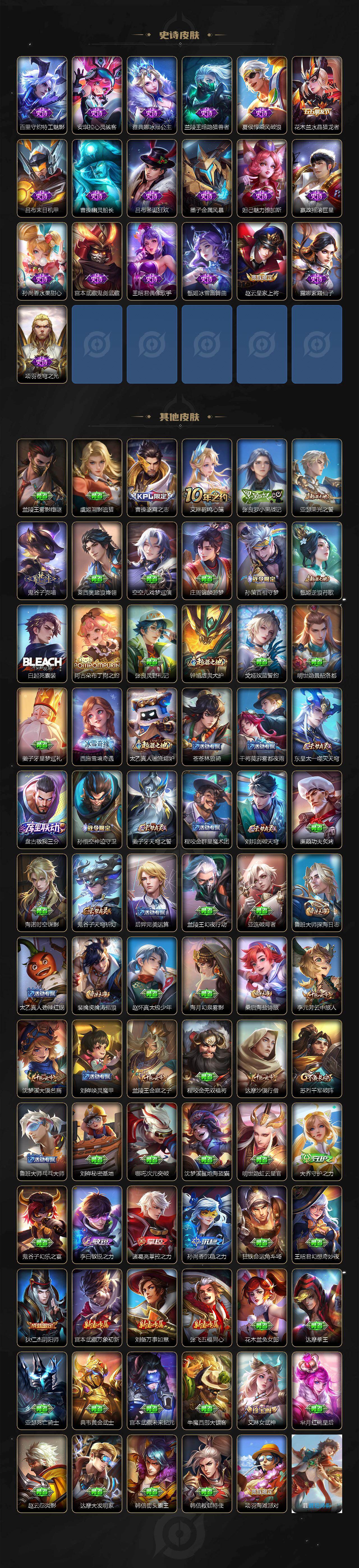 WZLX4270050王者荣耀账号详情图3