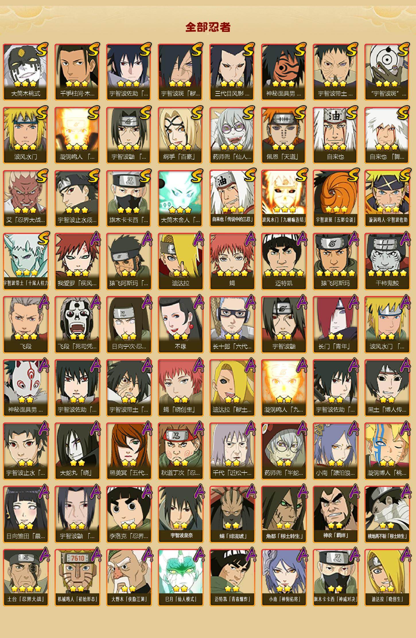 HYLX425492火影忍者账号详情图2 HYLX425492火影忍者账号详情图2