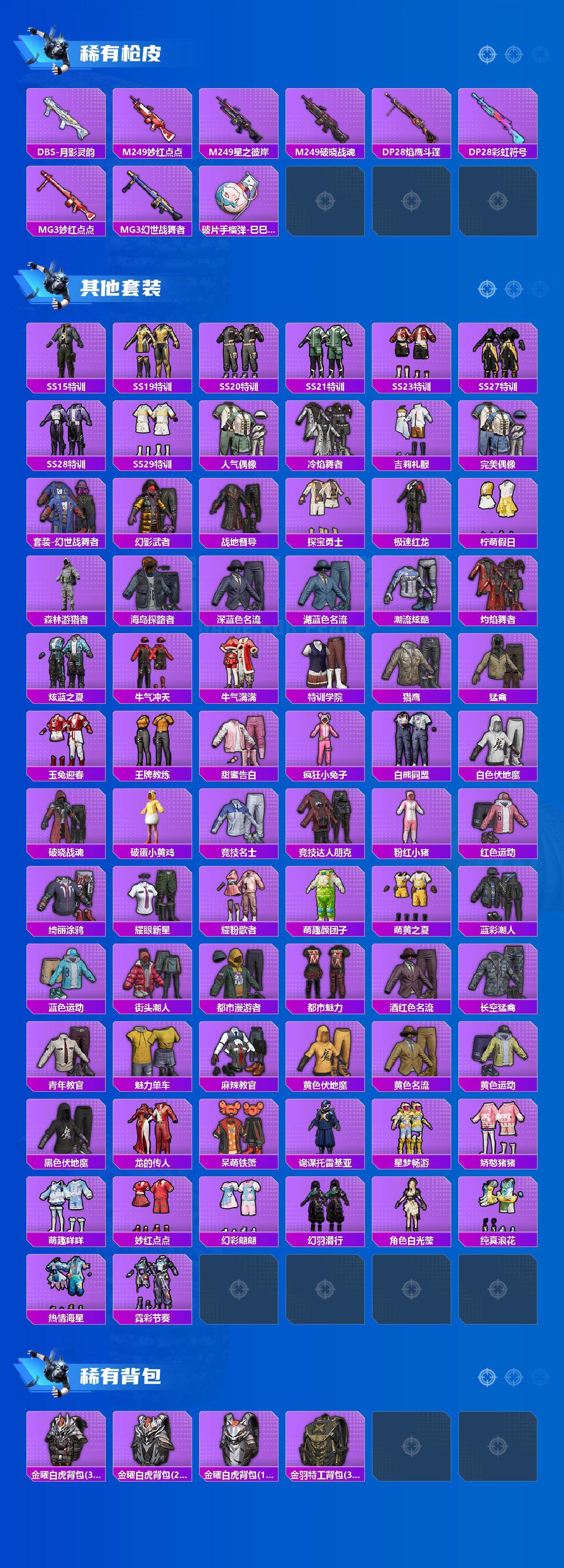 HPLE4156483和平精英账号详情图3