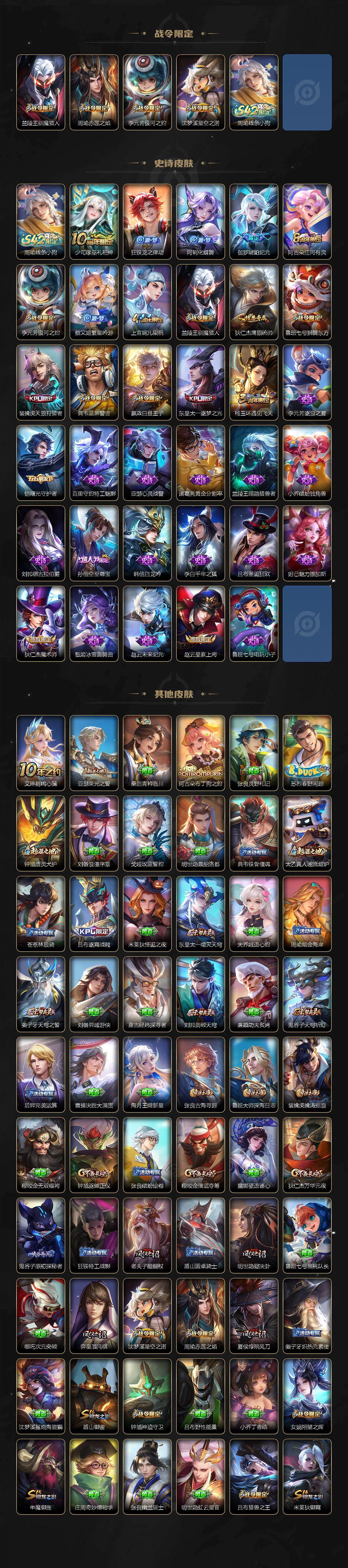 WZXS4293145王者荣耀账号详情图3