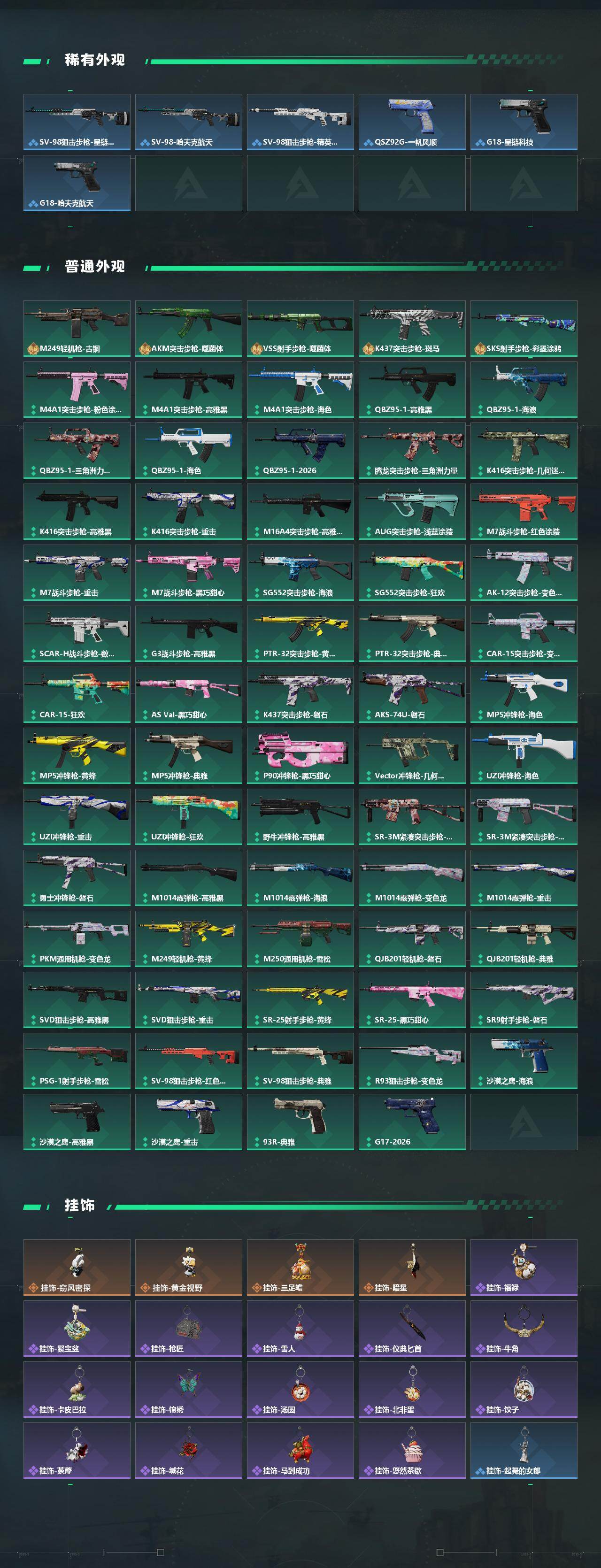 SJZQM4109406三角洲行动账号详情图4