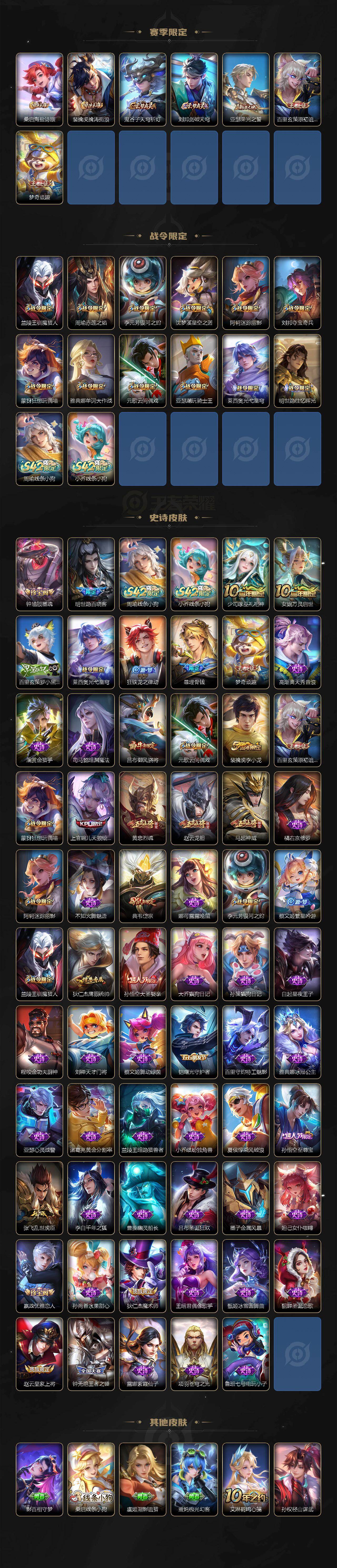 WZQM4274650王者荣耀账号详情图4 WZQM4274650王者荣耀账号详情图4