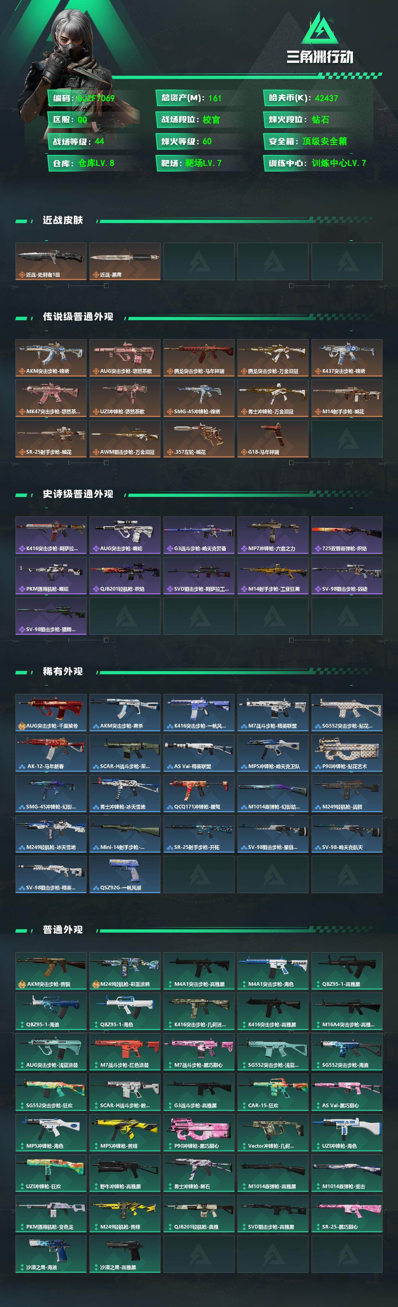 SJZEY485896三角洲行动账号详情图2