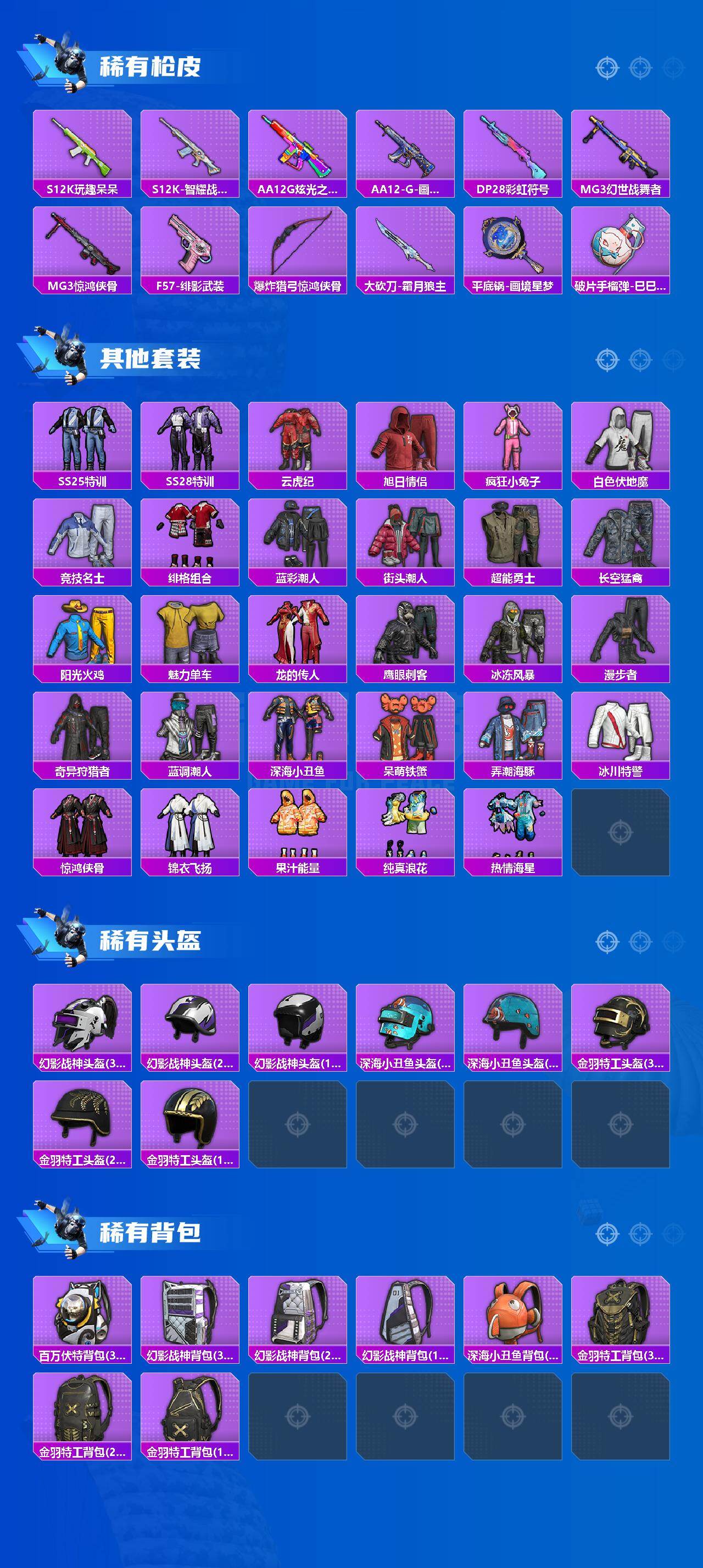 HPEY4151541和平精英账号详情图3 HPEY4151541和平精英账号详情图3