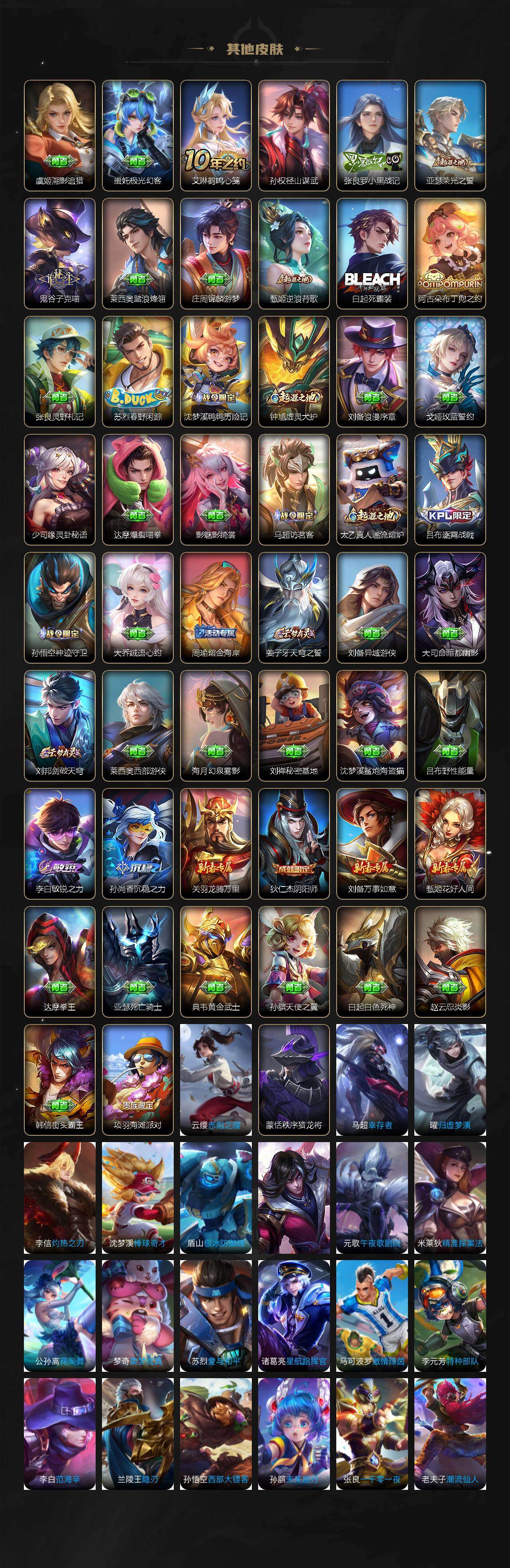 WZLX4270155王者荣耀账号详情图3