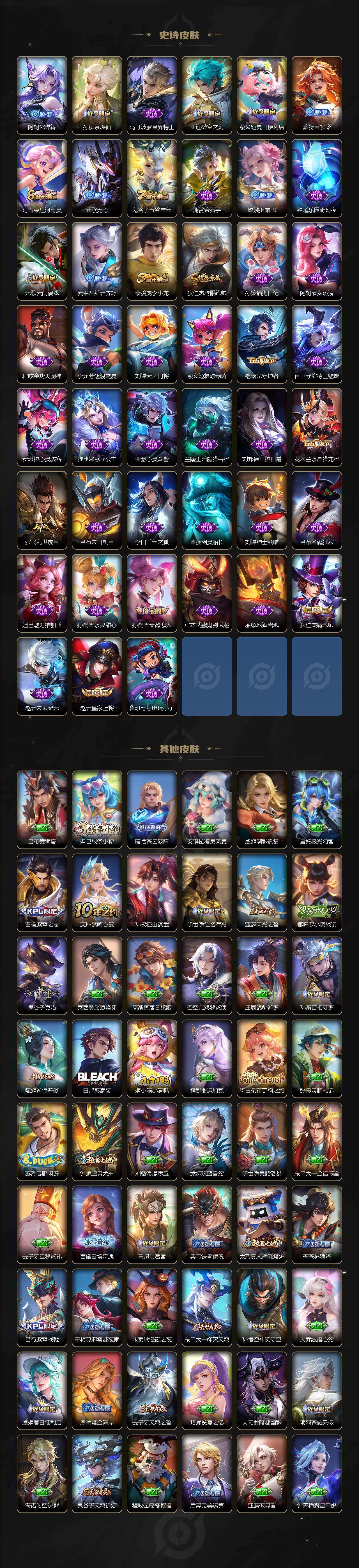 WZLX4270171王者荣耀账号详情图3 WZLX4270171王者荣耀账号详情图3