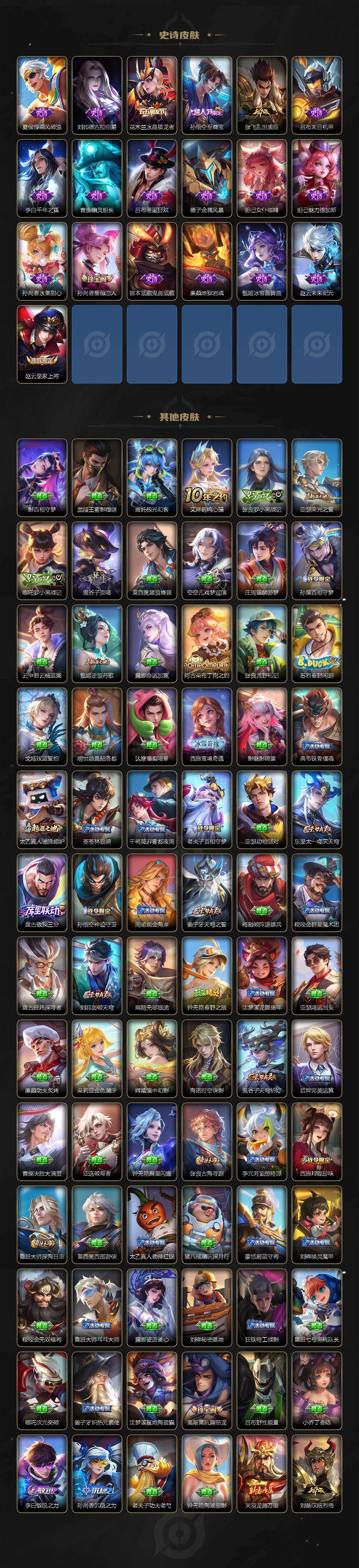 WZLX4270239王者荣耀账号详情图3 WZLX4270239王者荣耀账号详情图3