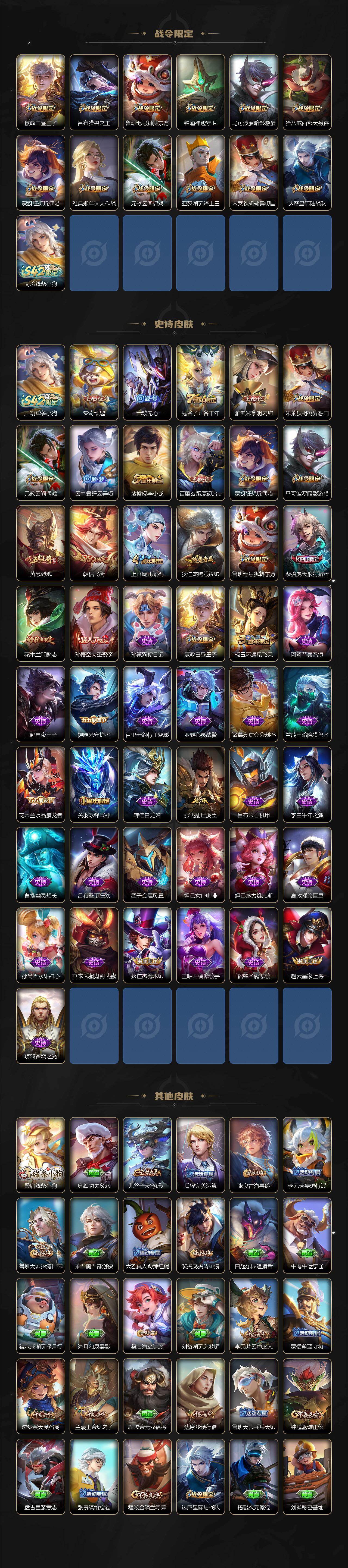 WZLX4270421王者荣耀账号详情图3