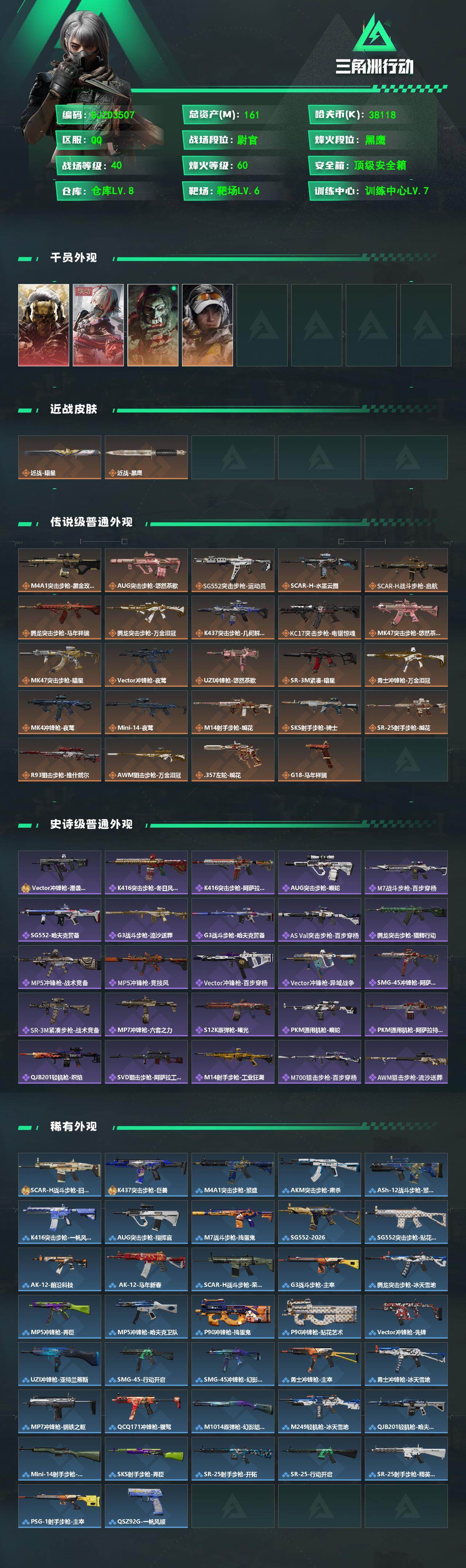 SJZEY485416三角洲行动账号详情图2