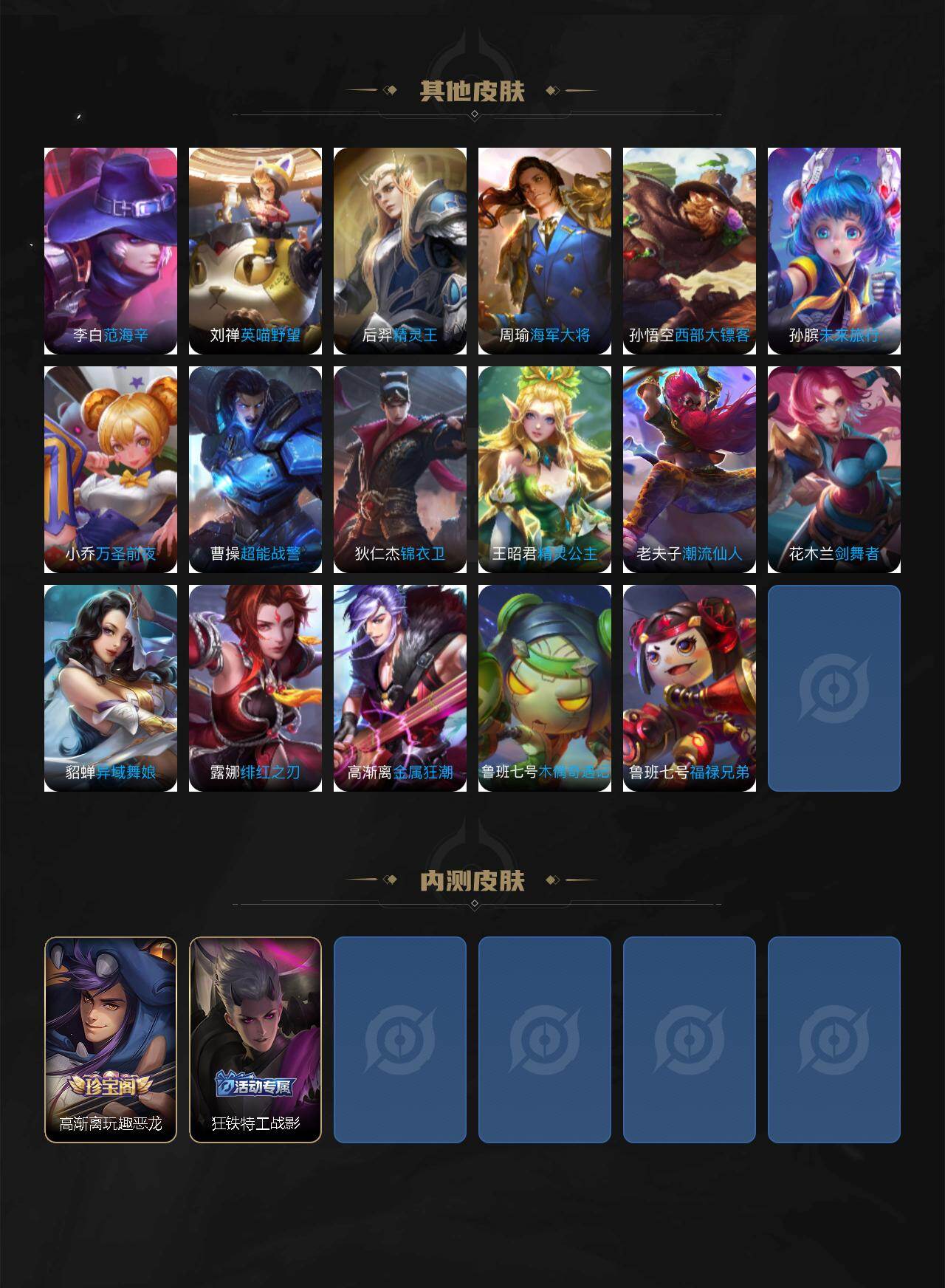 WZLX4296130王者荣耀账号详情图6