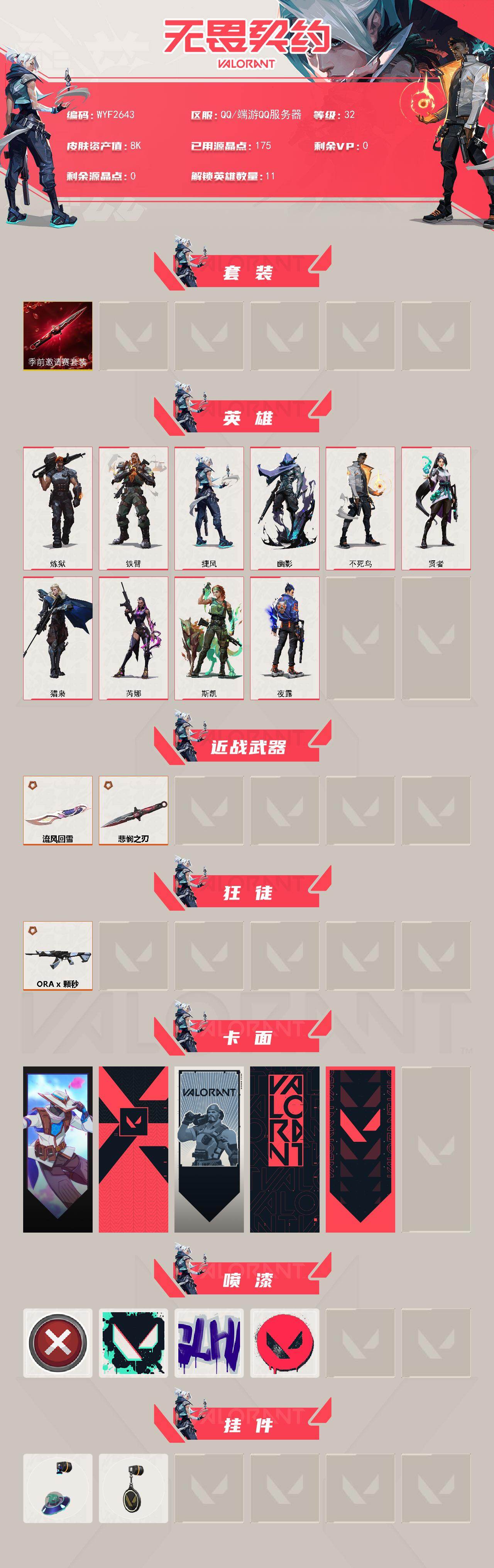 WWQEY426486无畏契约账号详情图2