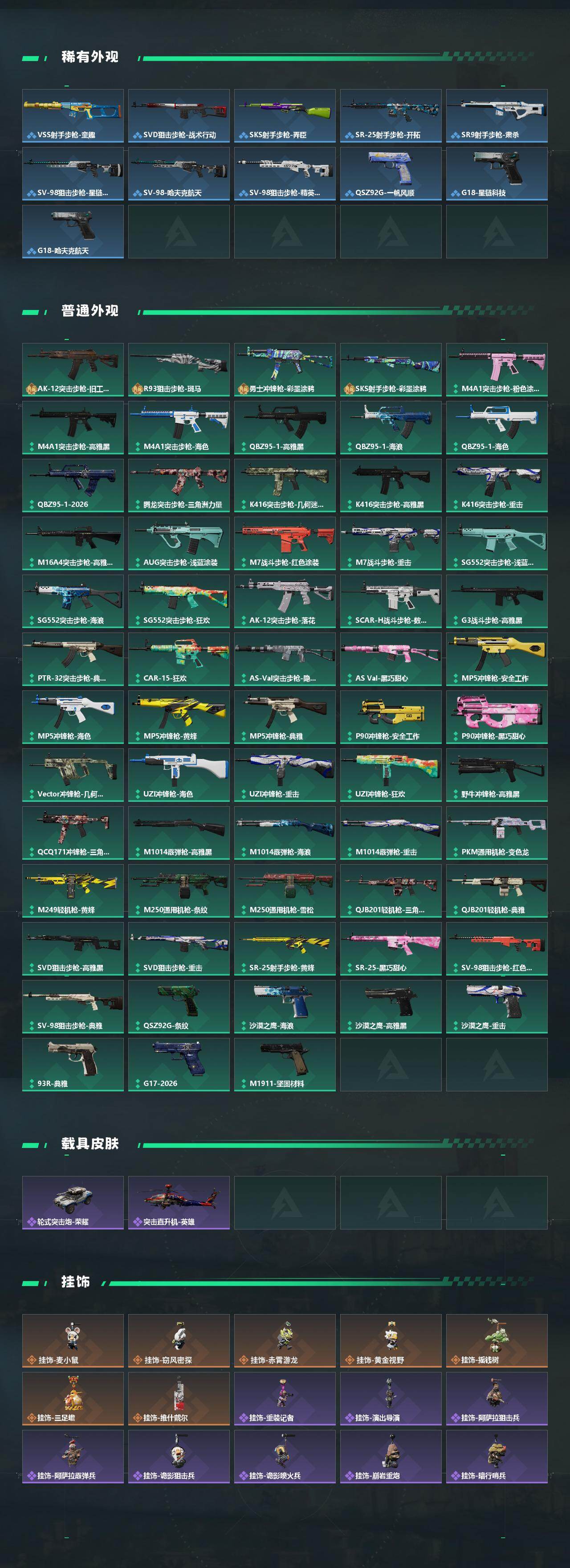 SJZQM485916三角洲行动账号详情图4 SJZQM485916三角洲行动账号详情图4