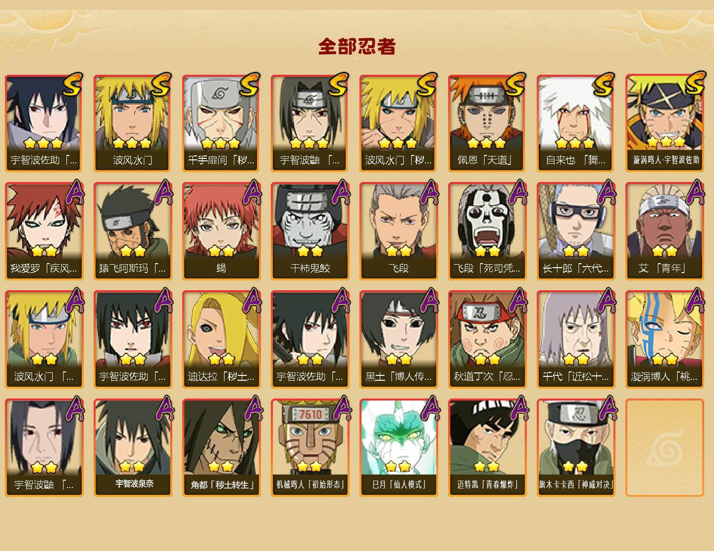 HYJM426089火影忍者账号详情图2